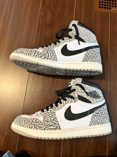 Nike Air Jordan 1 High OG "White Cement/Safari"