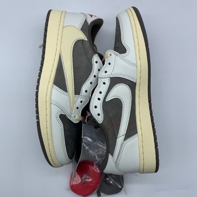 Travis Scott × Nike Air Jordan 1 Low OG SP "Reverse Mocha/Sail and Ridgerock"