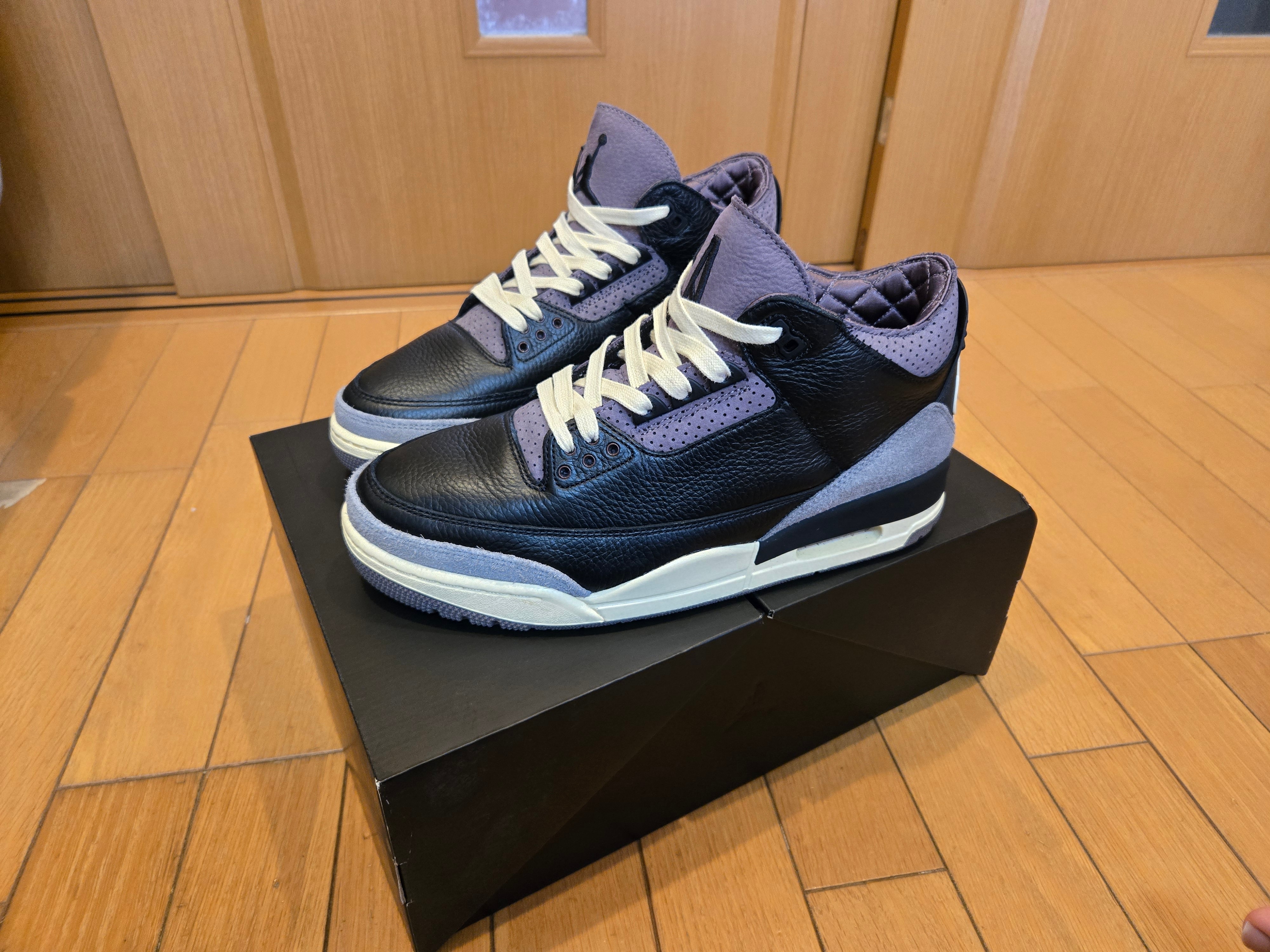 A Ma Maniere × Nike Women's Air Jordan 3 Retro OG SP "Black and Flat Pewter/WYWS"