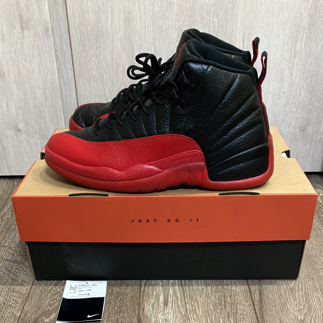 ナイキ エアジョーダン12 レトロ "フルゲーム/ブラック アンド バーシティレッド" (2025)