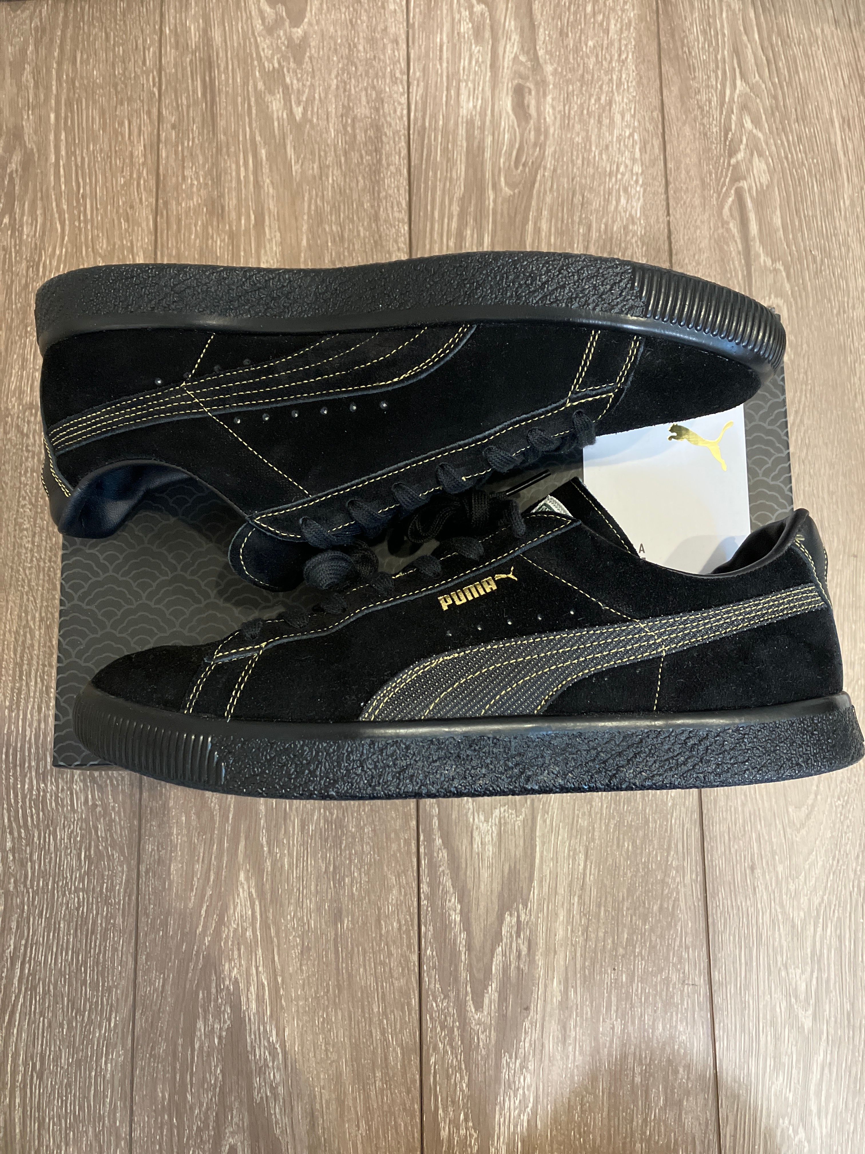 atmos × DUSTYCHAMP × QDS × Puma Suede MIJ "Black"