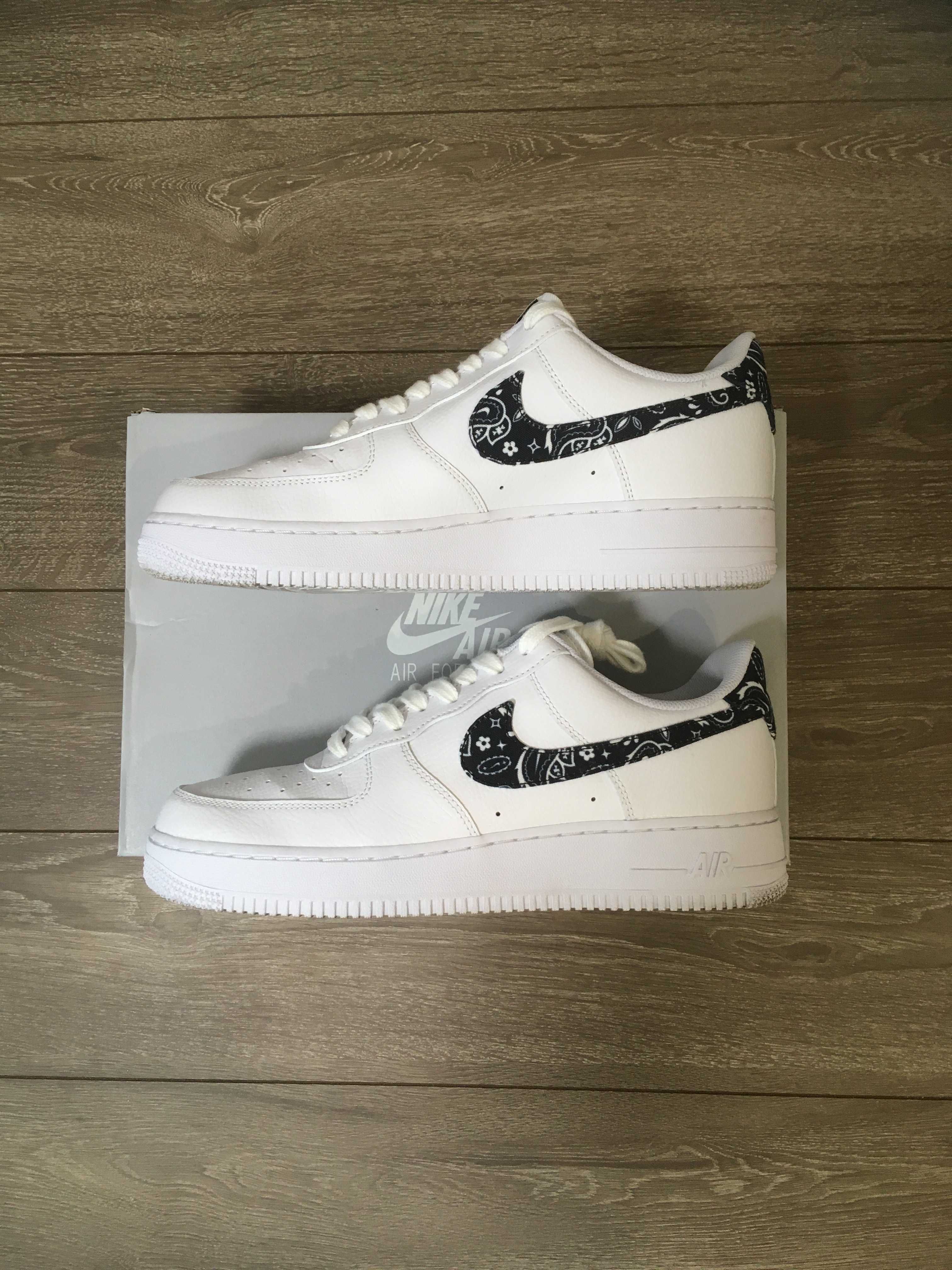 Nike Women's Air Force 1 Low '07 Essential "Black Paisley"