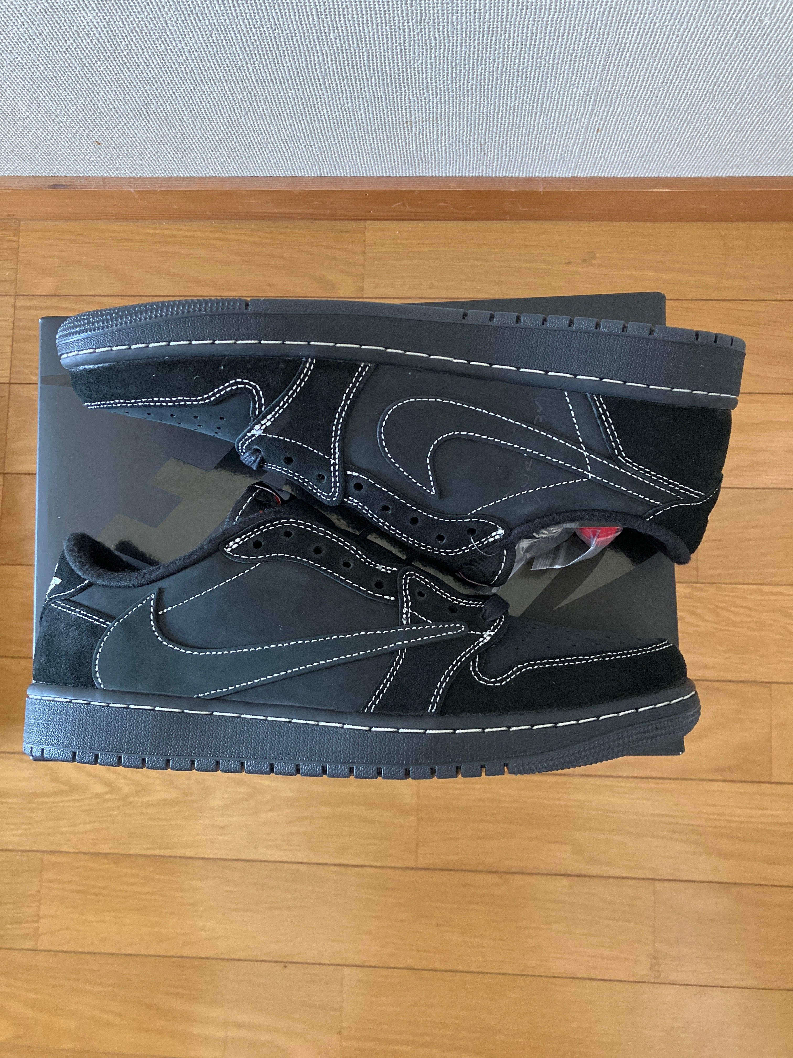 Travis Scott × Nike Air Jordan 1 Low OG SP "Black Phantom"