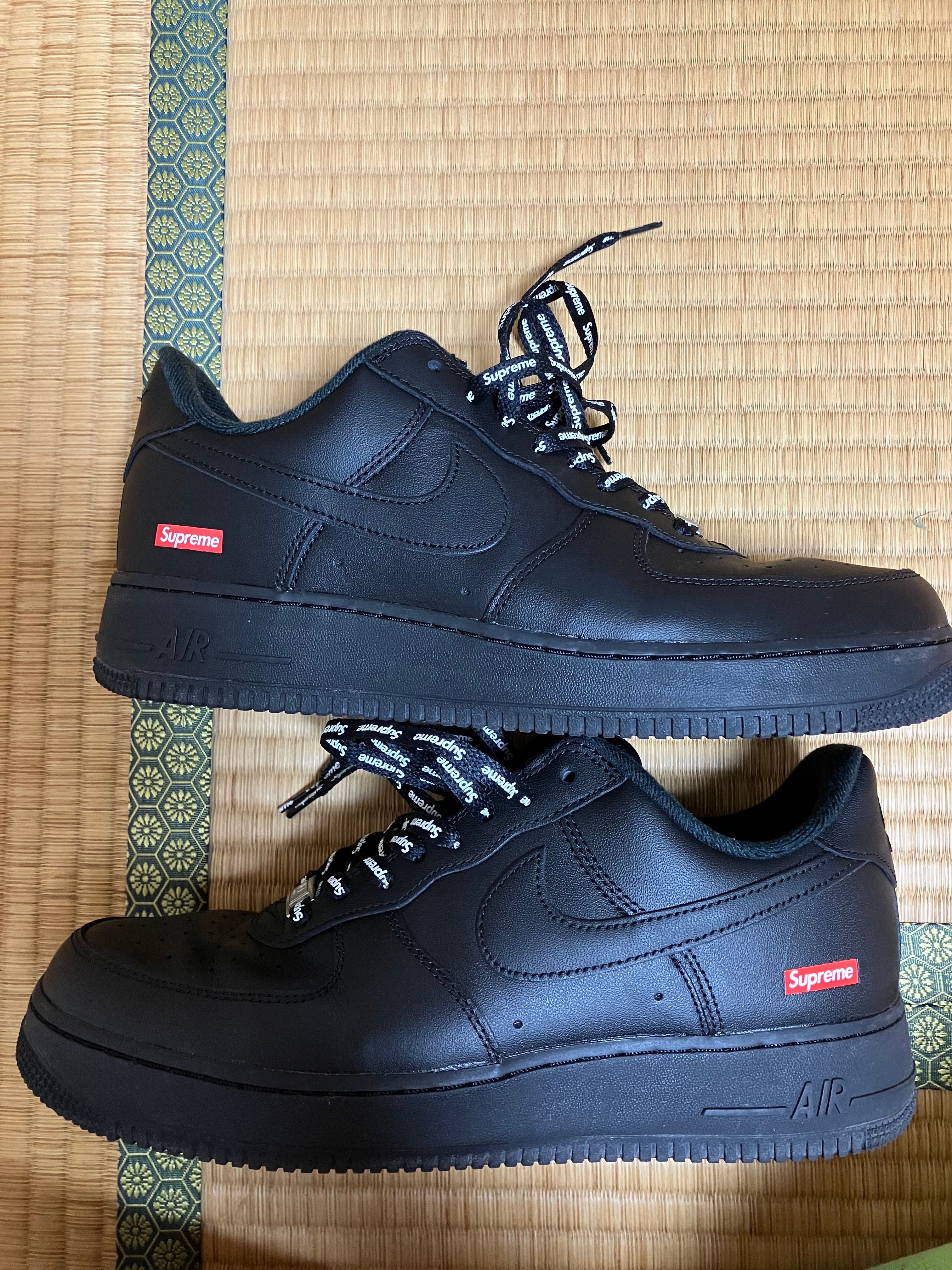 Supreme × Nike Air Force 1 Low "Black"
