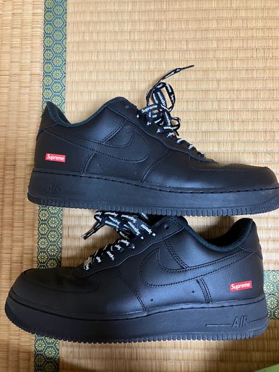 Supreme × Nike Air Force 1 Low "Black"