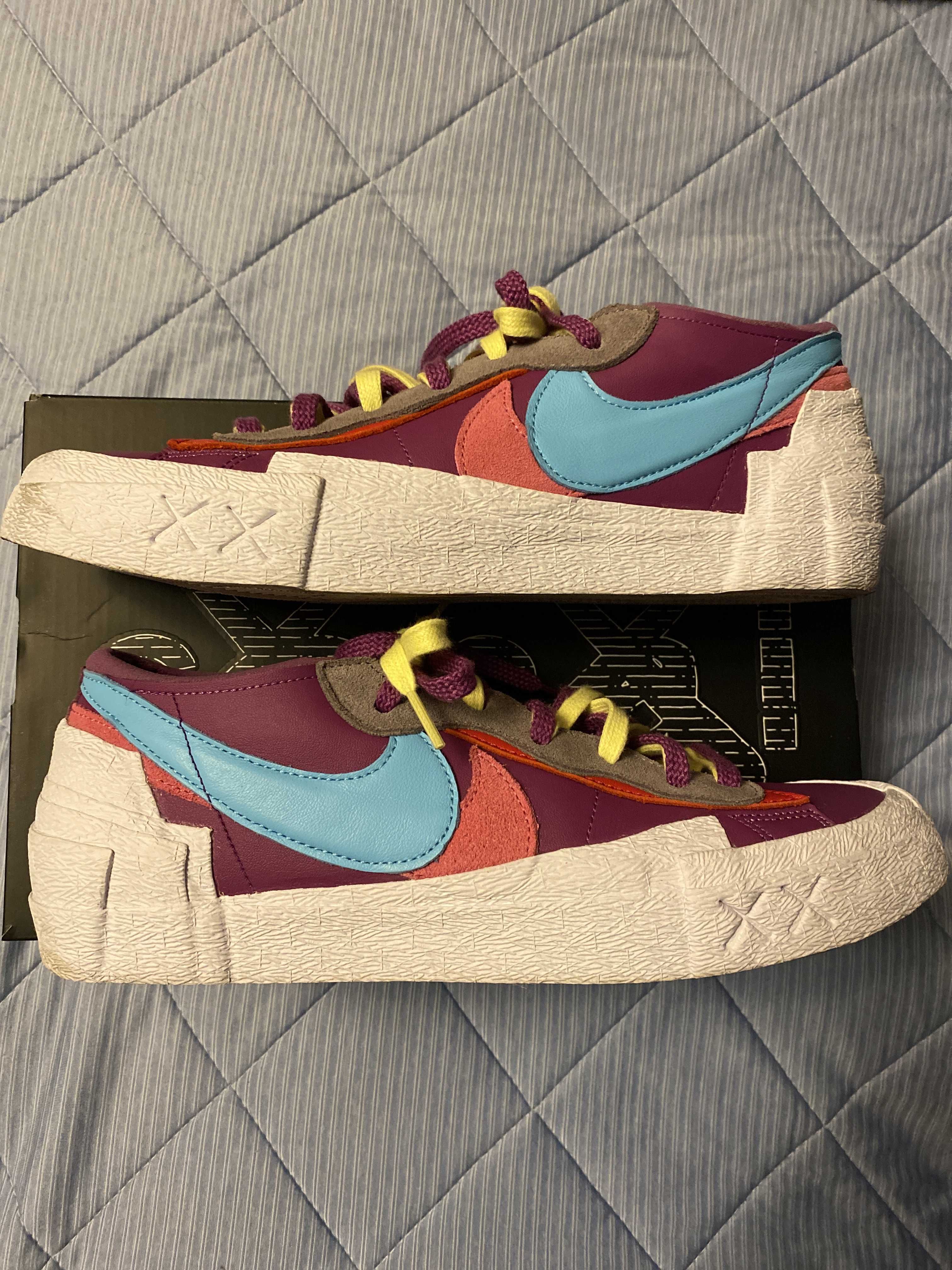 KAWS × sacai × Nike Blazer Low "Purple Dusk"