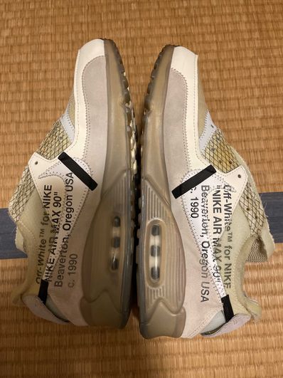 Off-White × Nike Air Max 90 "The 10/Sail"