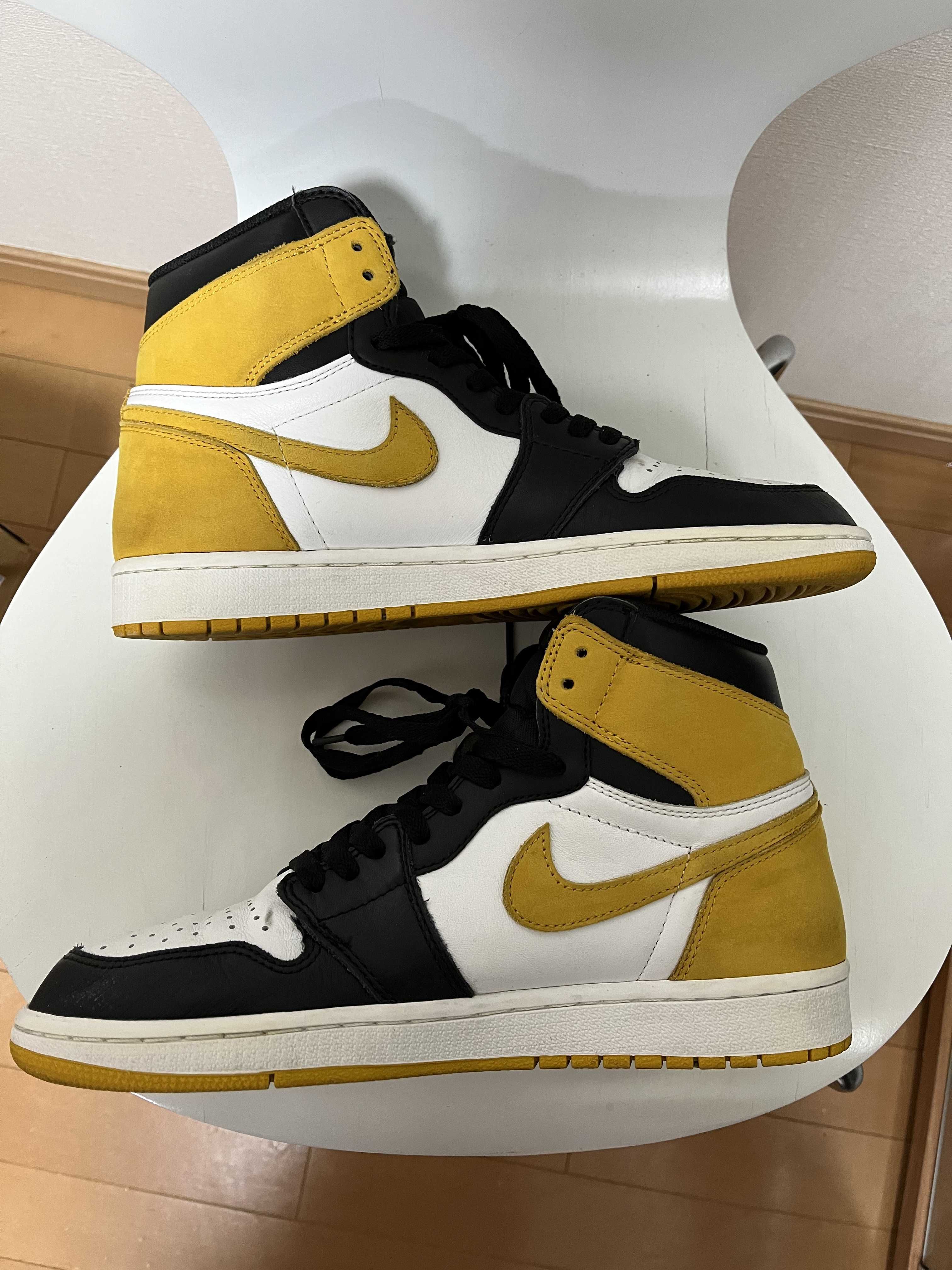 Nike Air Jordan 1 Retro High OG "Black Toe/Yellow Ochre"
