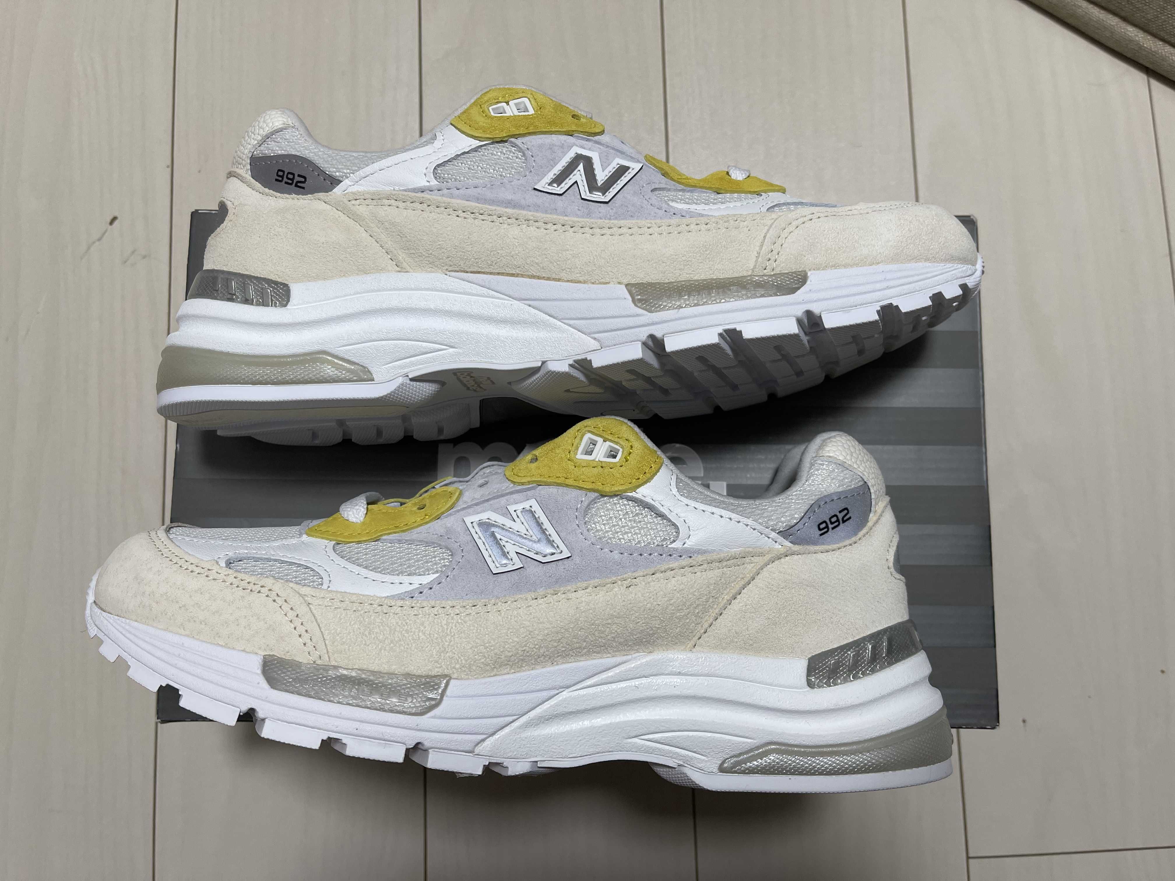 Paperboy × New Balance 992 "Fried Egg"
