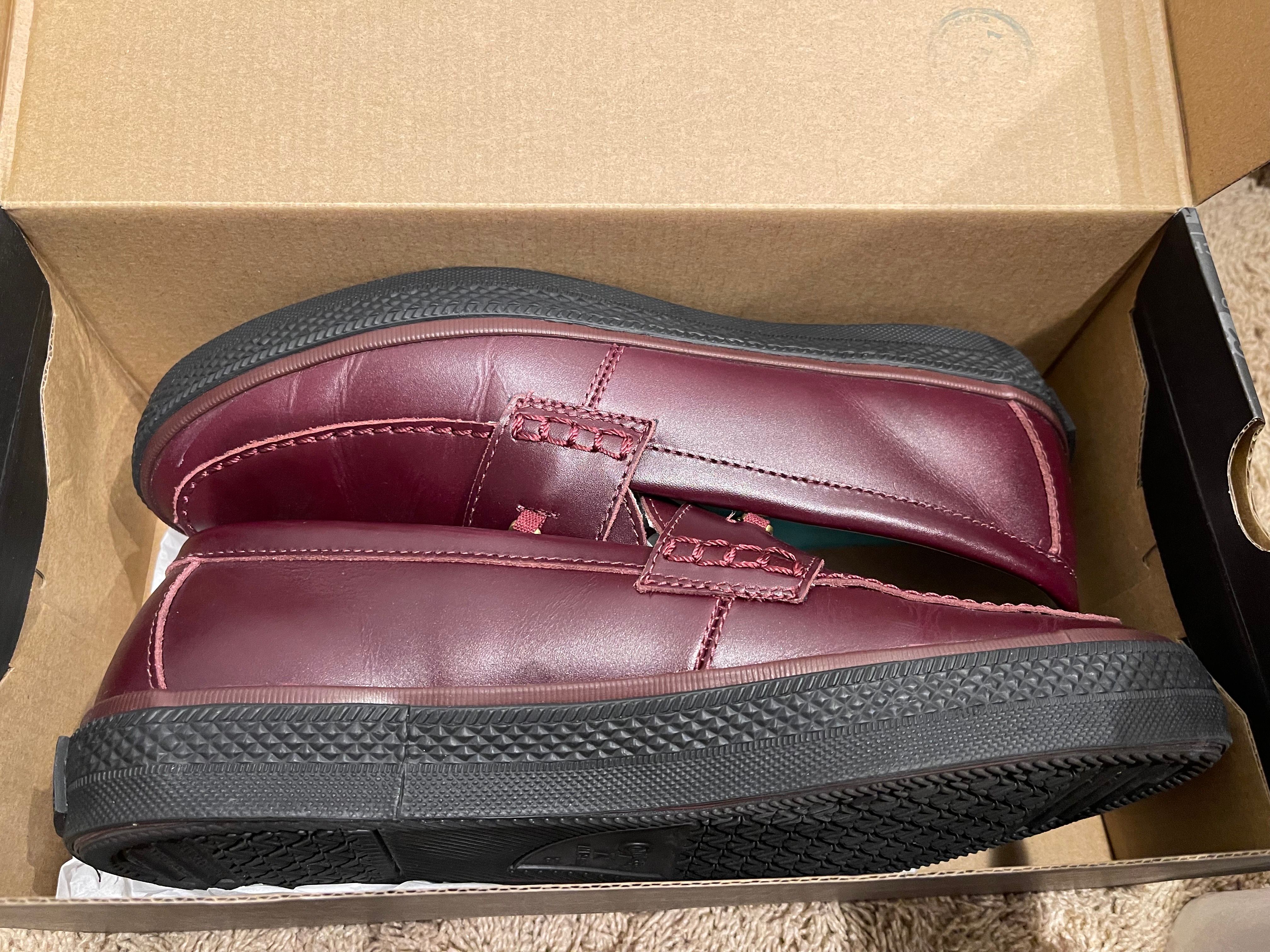 Toya Horiuchi × Converse CS Loafer SK + "Red Brown"