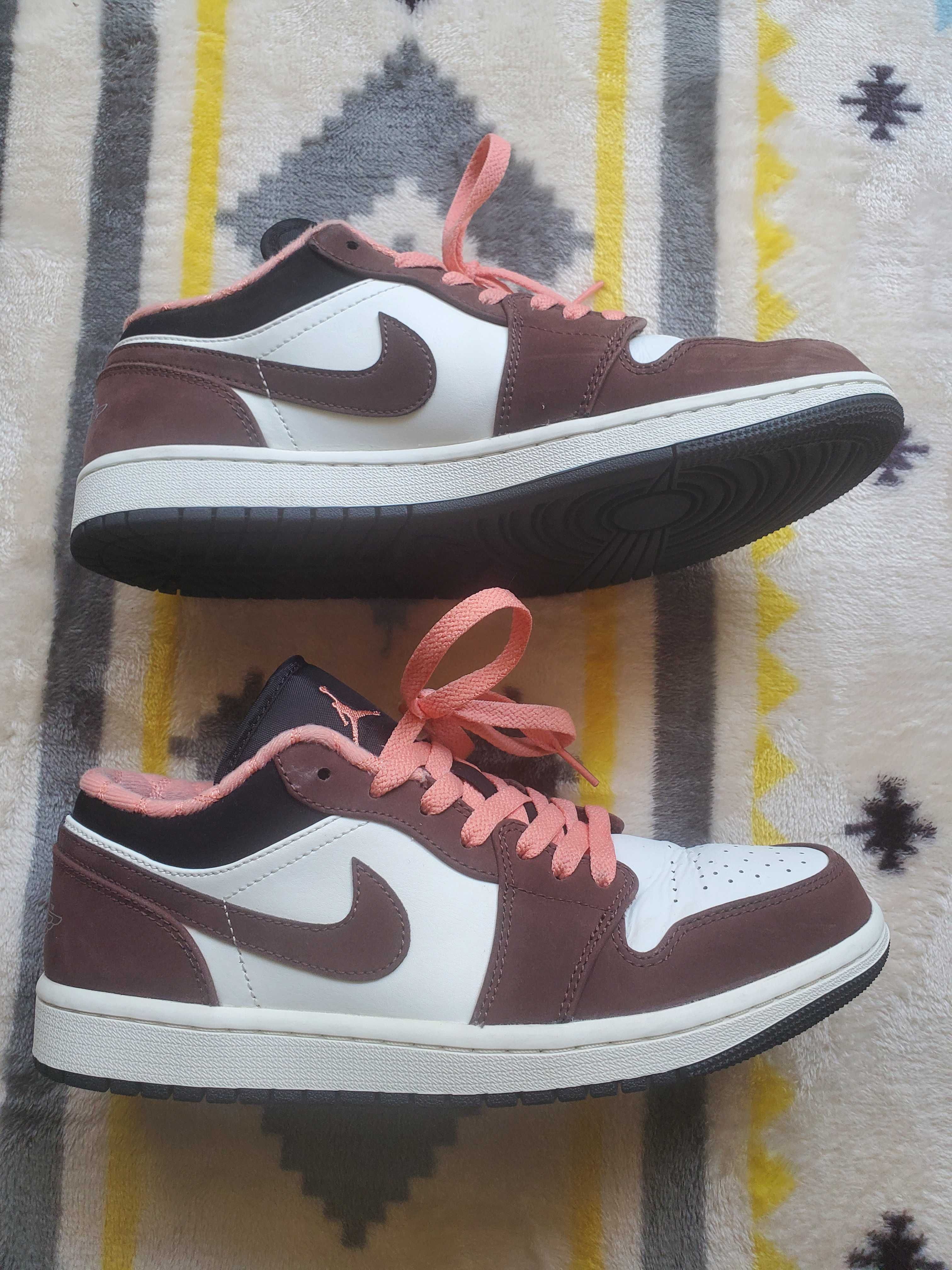 Nike Air Jordan 1 Low SE "Light Chocolate" / "Mocha Brown"