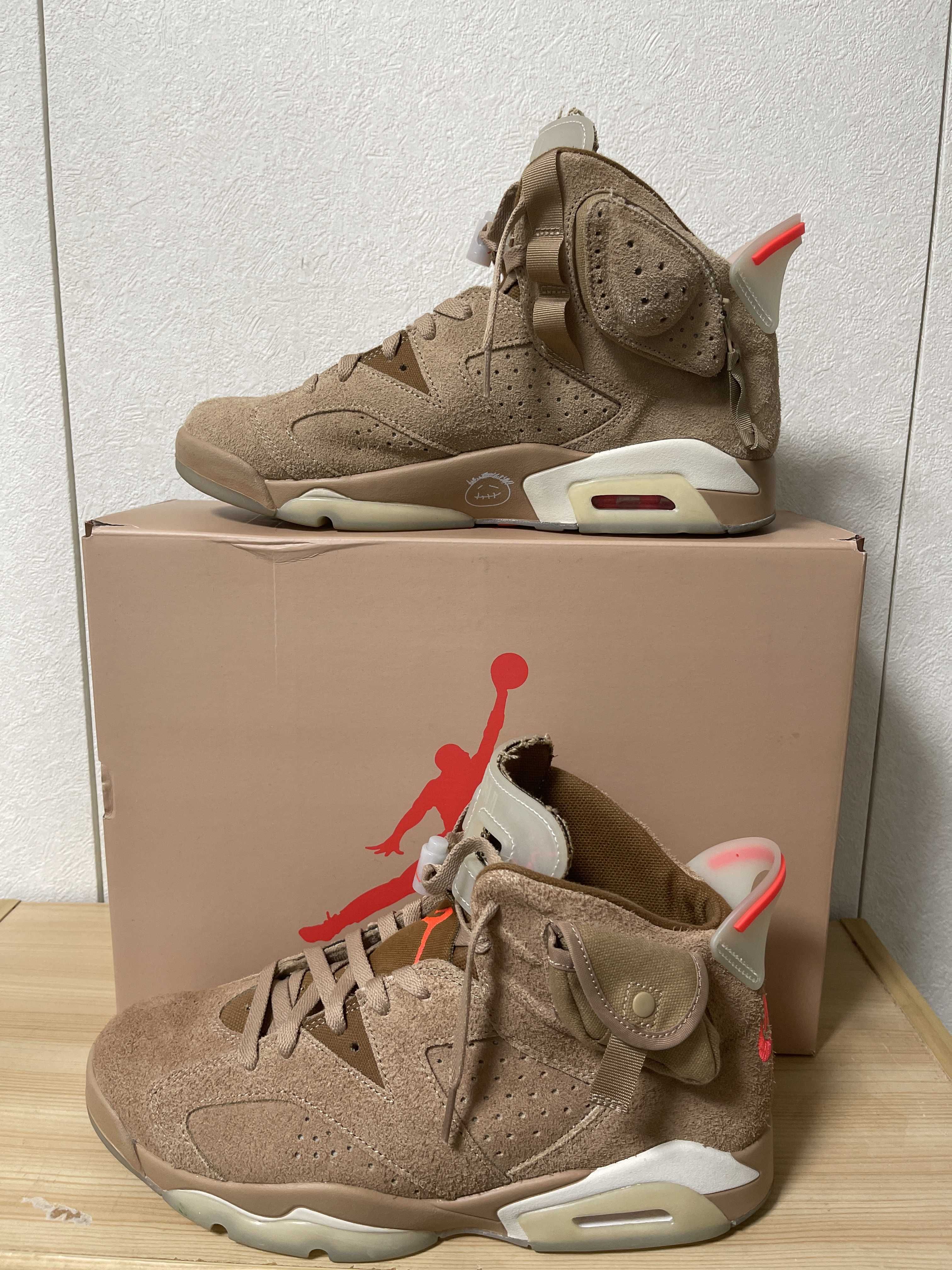 Travis Scott × Nike Air Jordan 6 "British Khaki"