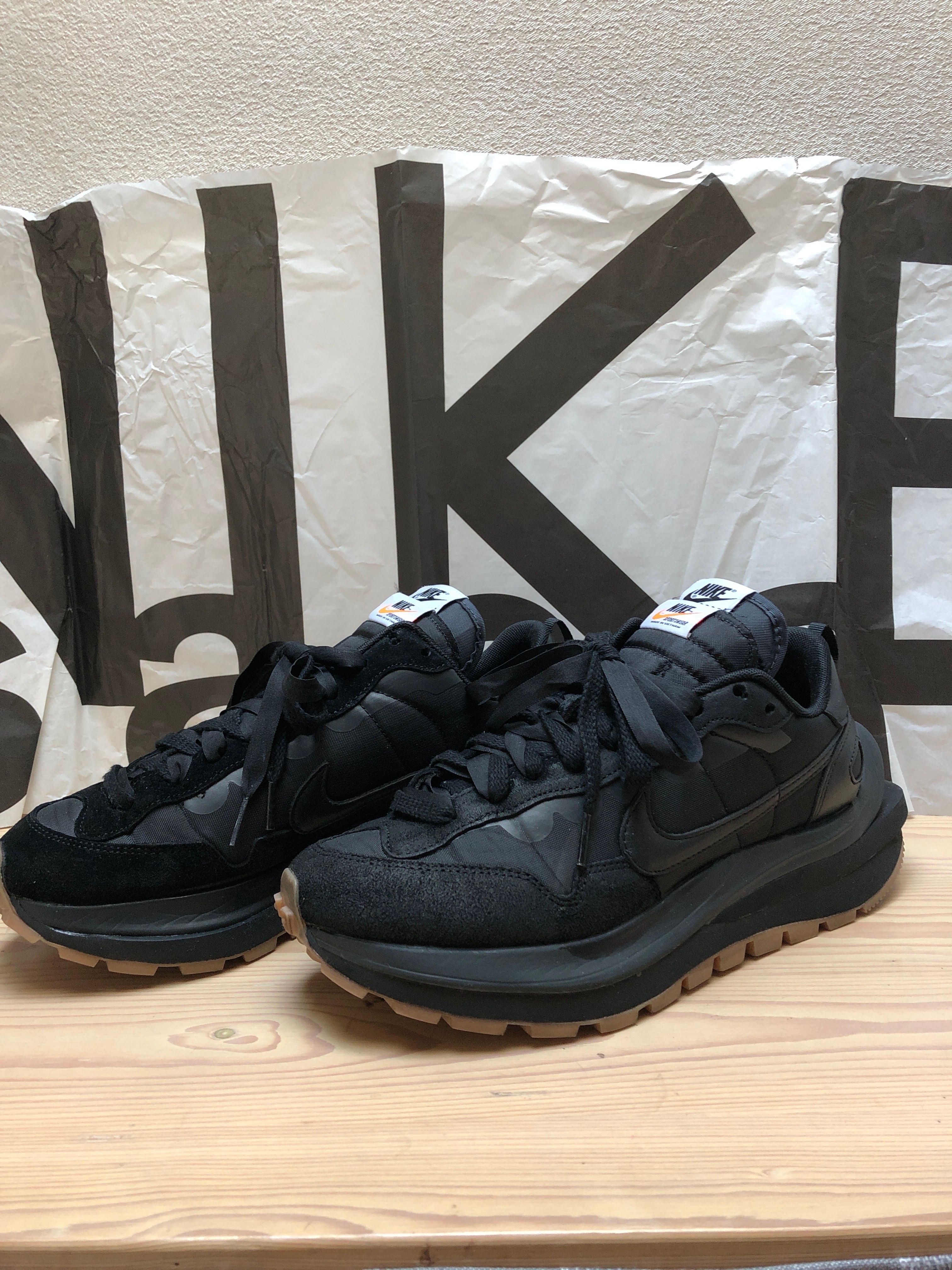 sacai × Nike VaporWaffle "Black Gum"