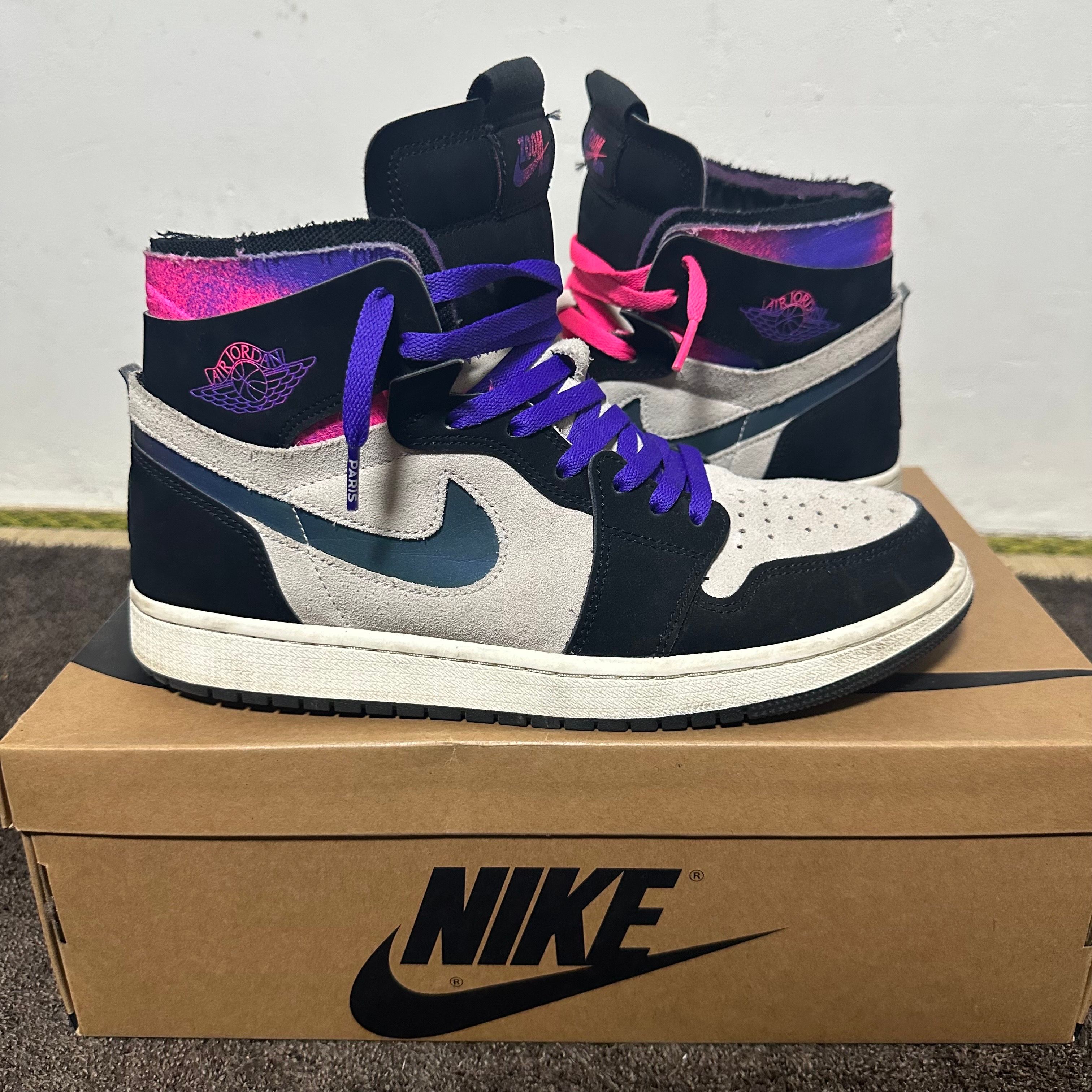 PSG × Nike Air Jordan 1 High Zoom Air Comfort "Paris Saint Germain"