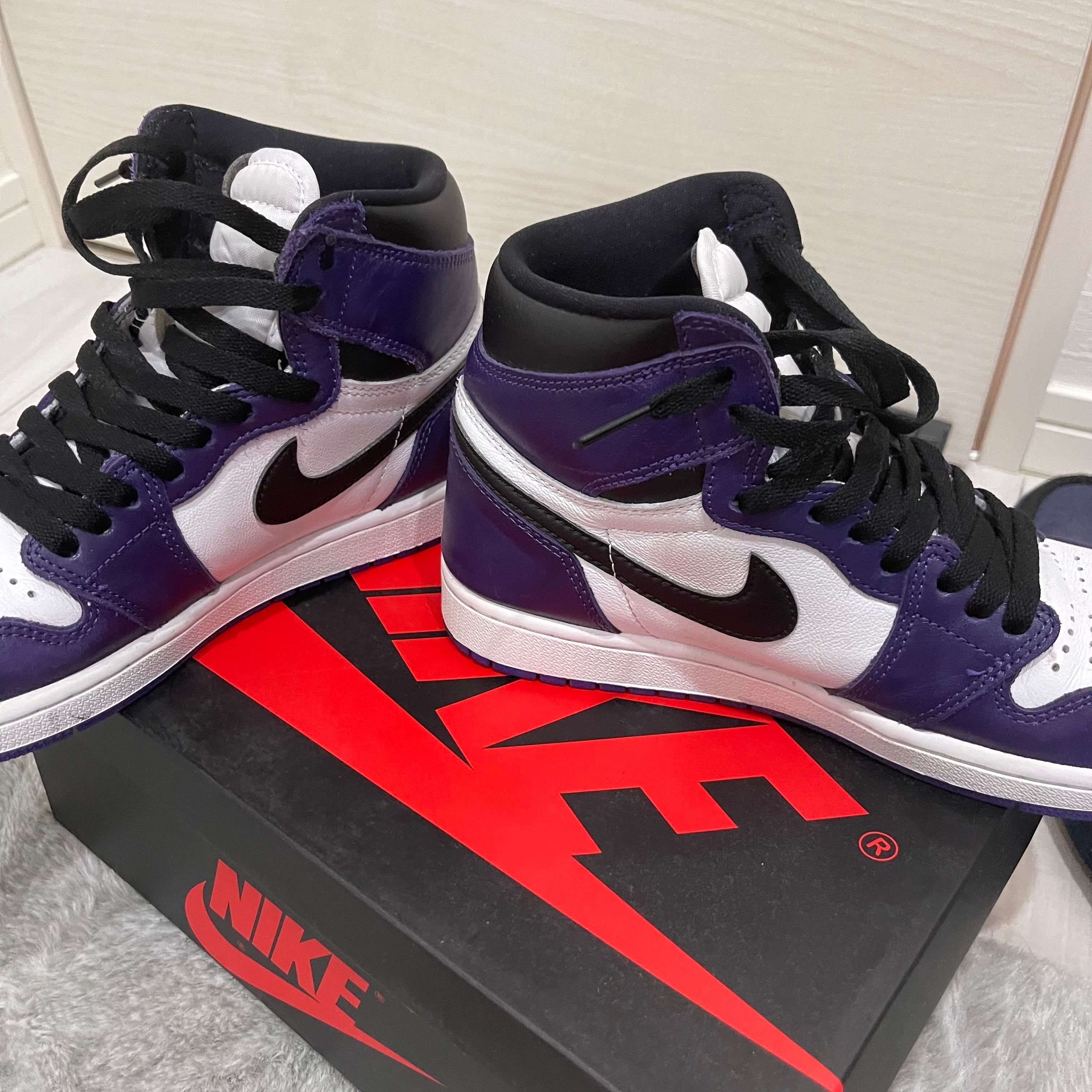 Nike Air Jordan 1 Retro High OG "Court Purple White/Black" (2020)   
