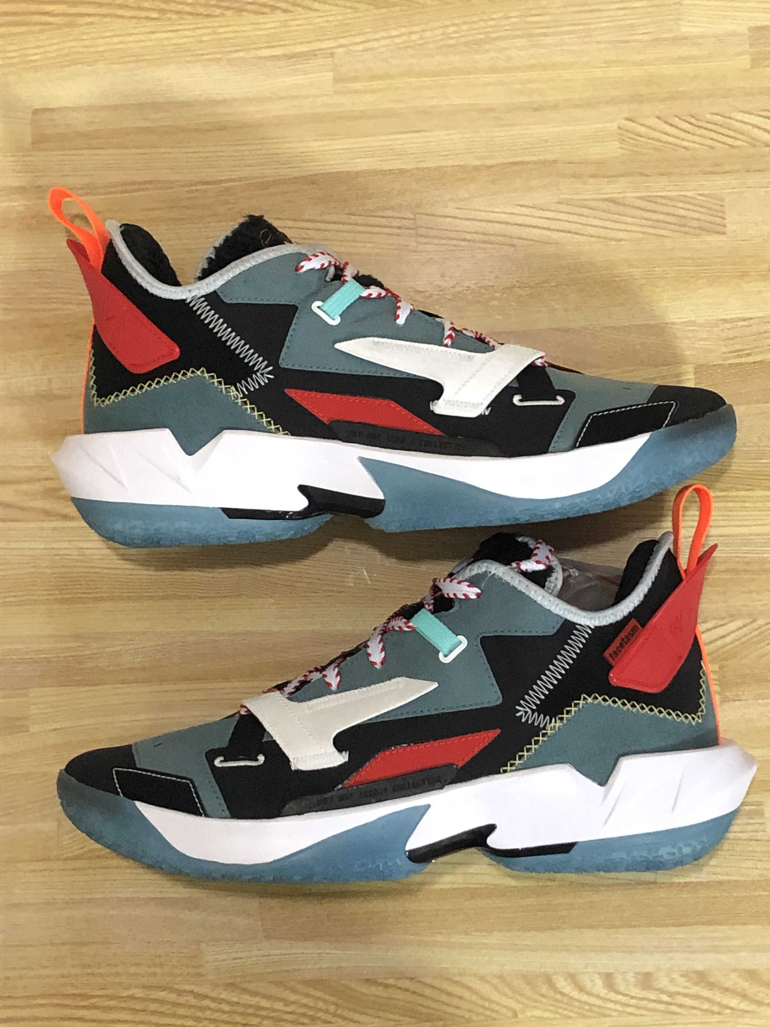 FACETASM × Nike Jordan Why Not Zero.4  "Black/Blue/Red"