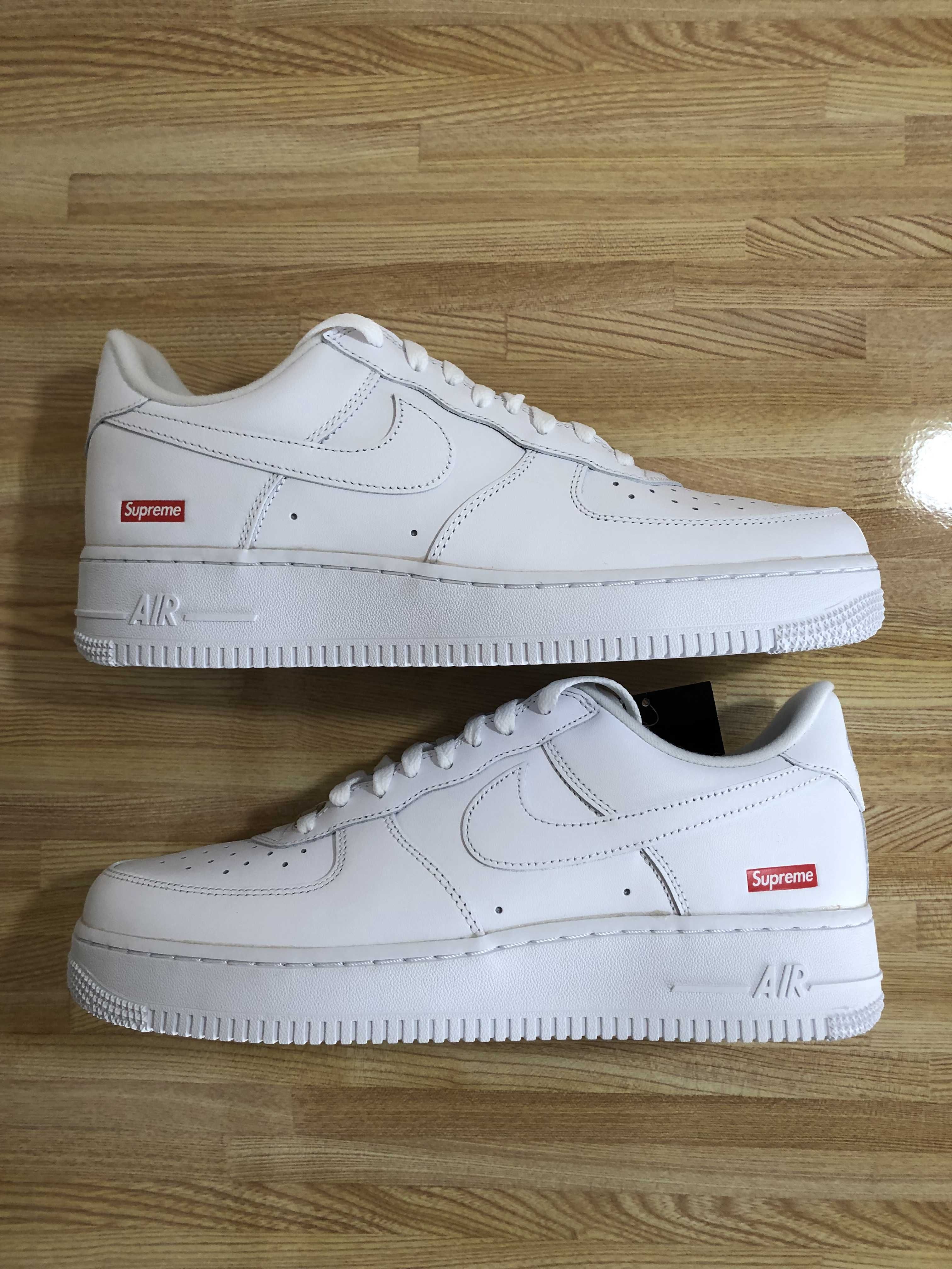Supreme × Nike Air Force 1 Low "White"