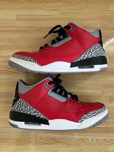 Nike Air Jordan 3 Retro "Fire Red/Cement"