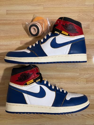 Union × Nike Air Jordan 1 Retro High OG NRG "Storm Blue/Varsity Red"