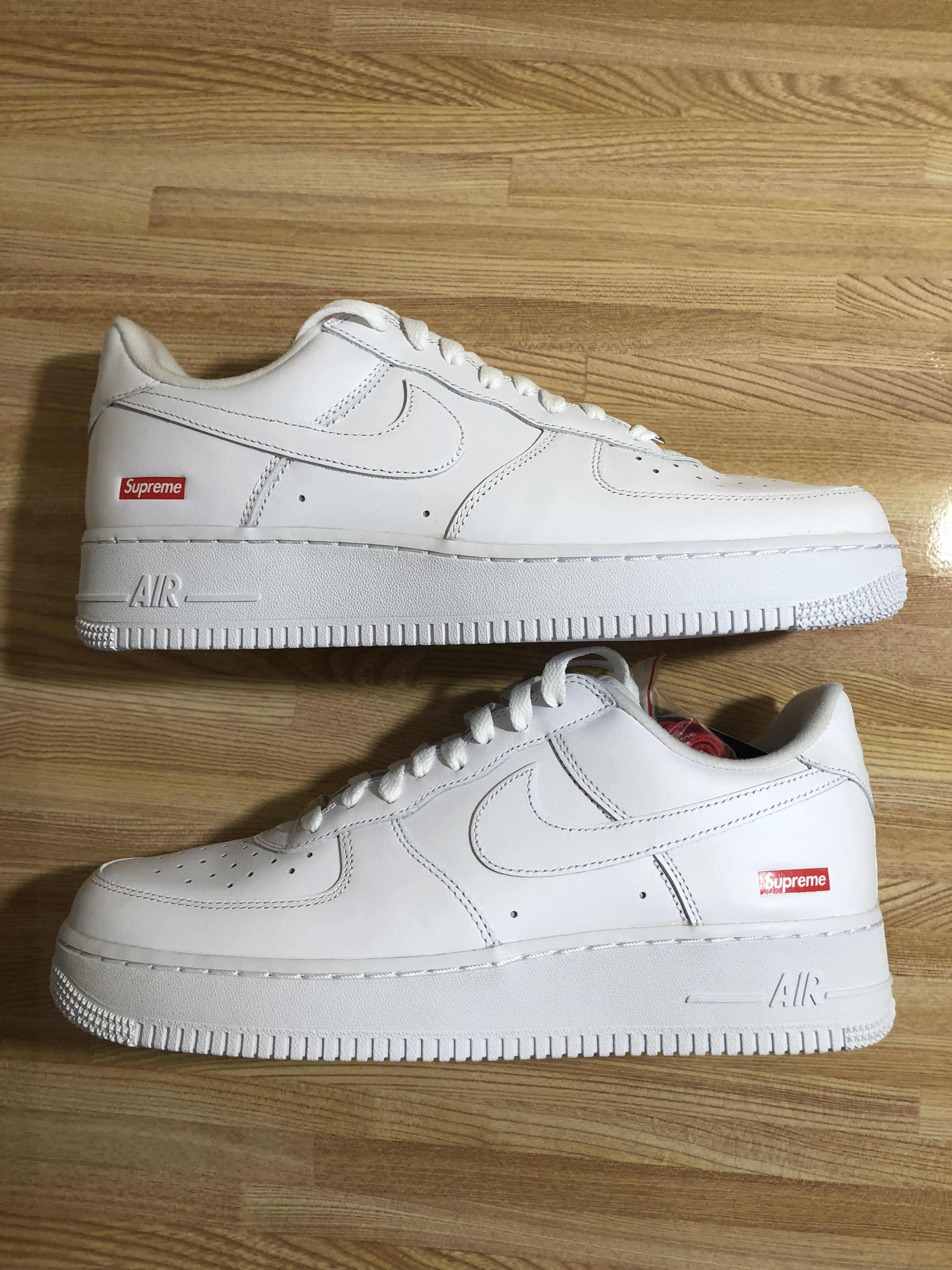 Supreme × Nike Air Force 1 Low "White"