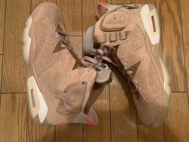 Travis Scott × Nike Air Jordan 6 "British Khaki"