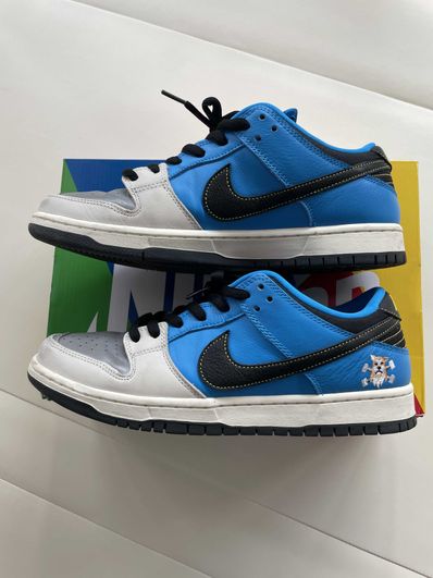 Instant Skateboards × Nike SB Dunk Low "Blue Hero"