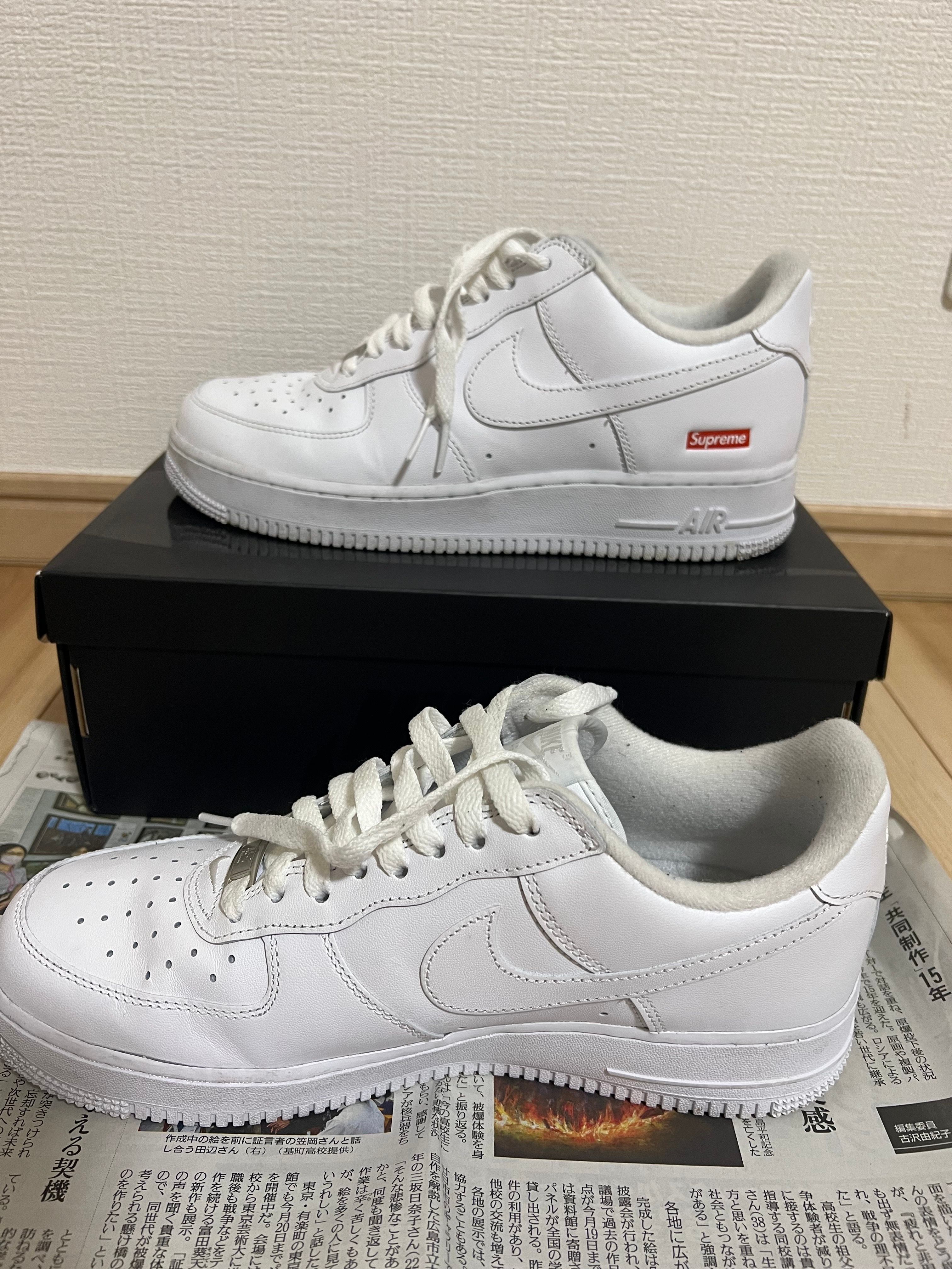 Supreme × Nike Air Force 1 Low "White"
