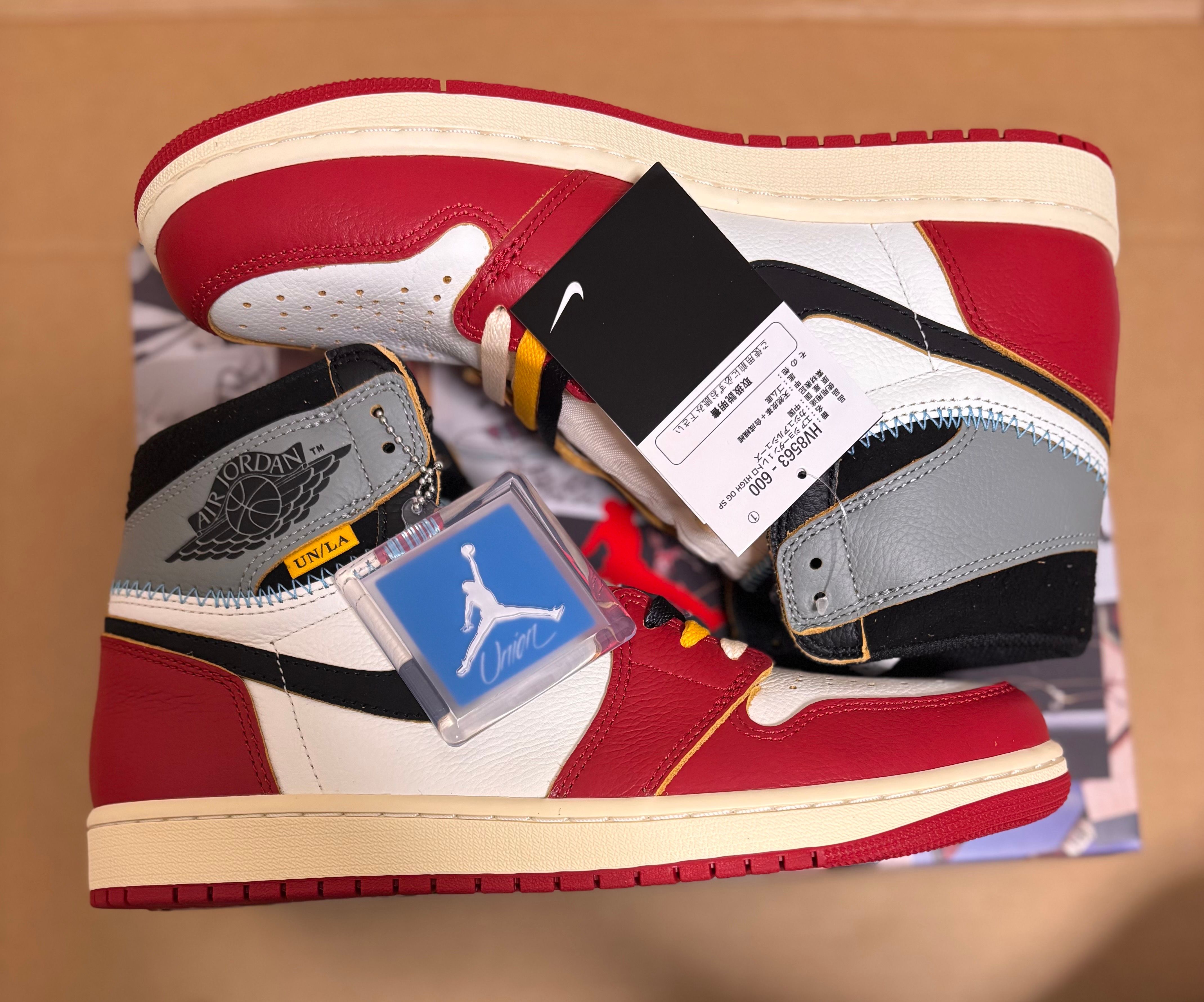 UNION × Nike Air Jordan 1 Retro High OG "Chicago/Shadow"