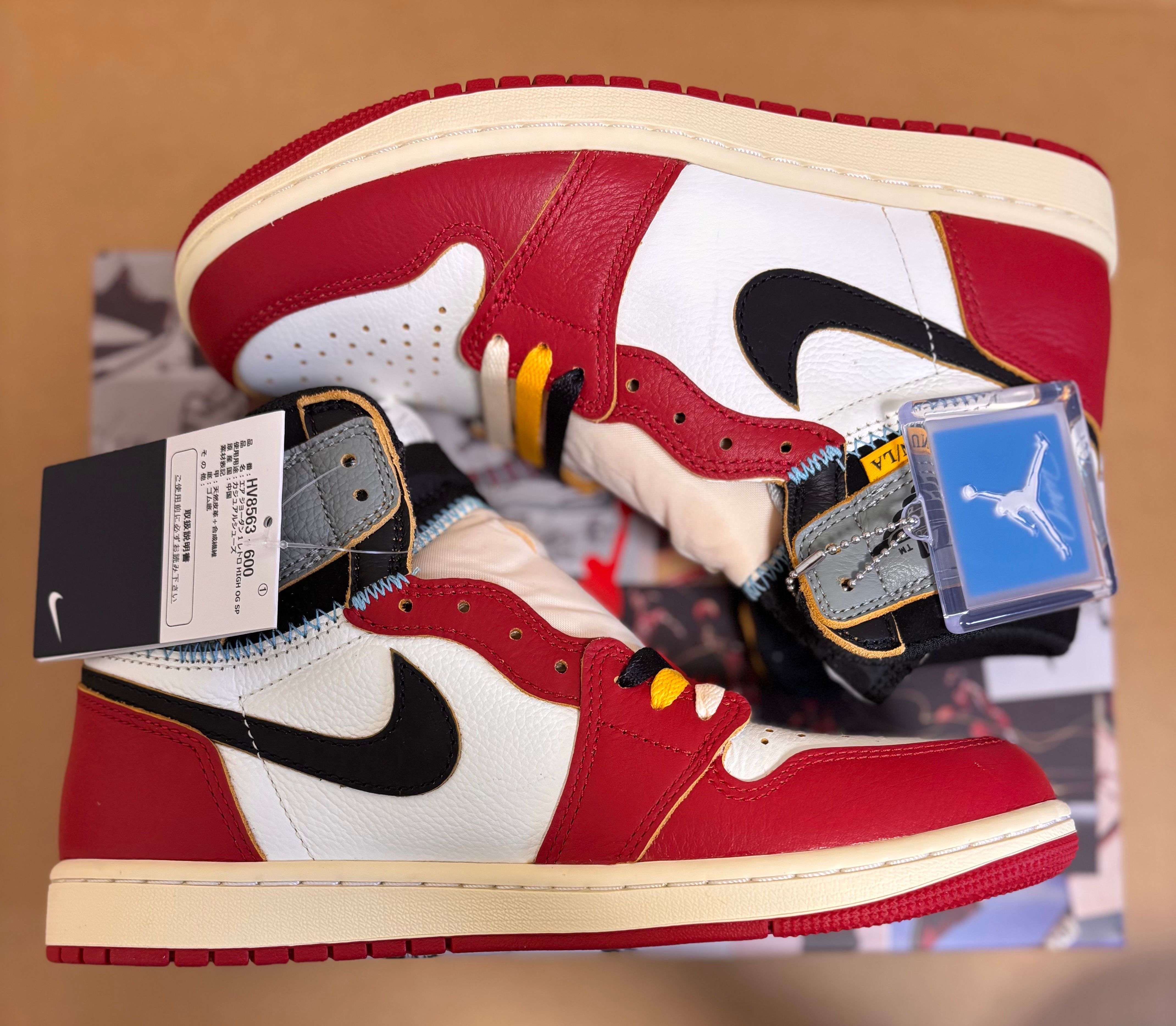 UNION × Nike Air Jordan 1 Retro High OG "Chicago/Shadow"