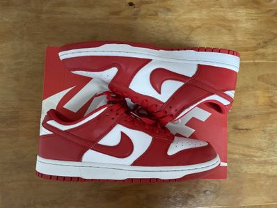 Nike Dunk Low SP "White and University Red"