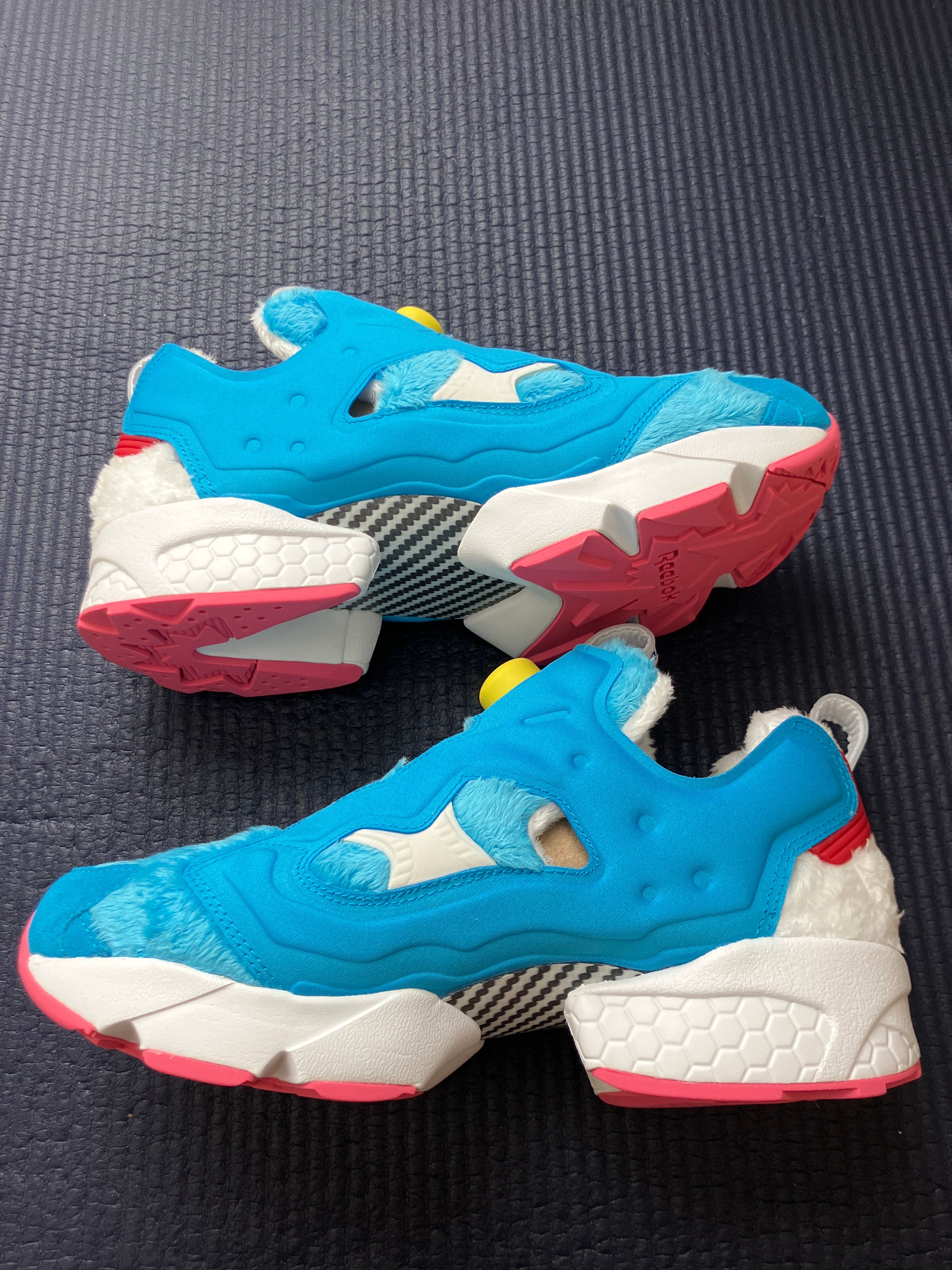 DORAEMON × atmos × REEBOK INSTAPUMP FURY OG "BLUE"