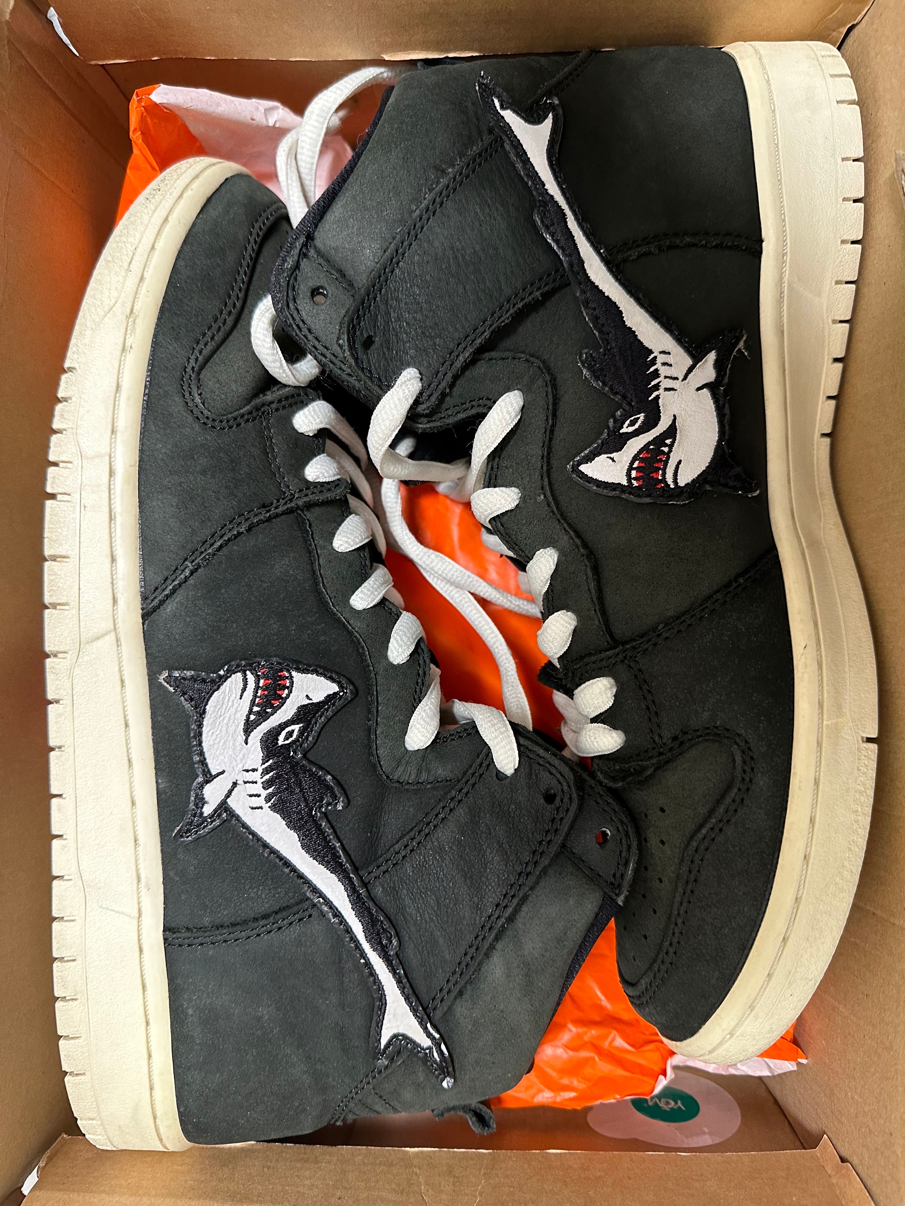 OSKI × Nike SB Shark Dunk High Pro "Black"