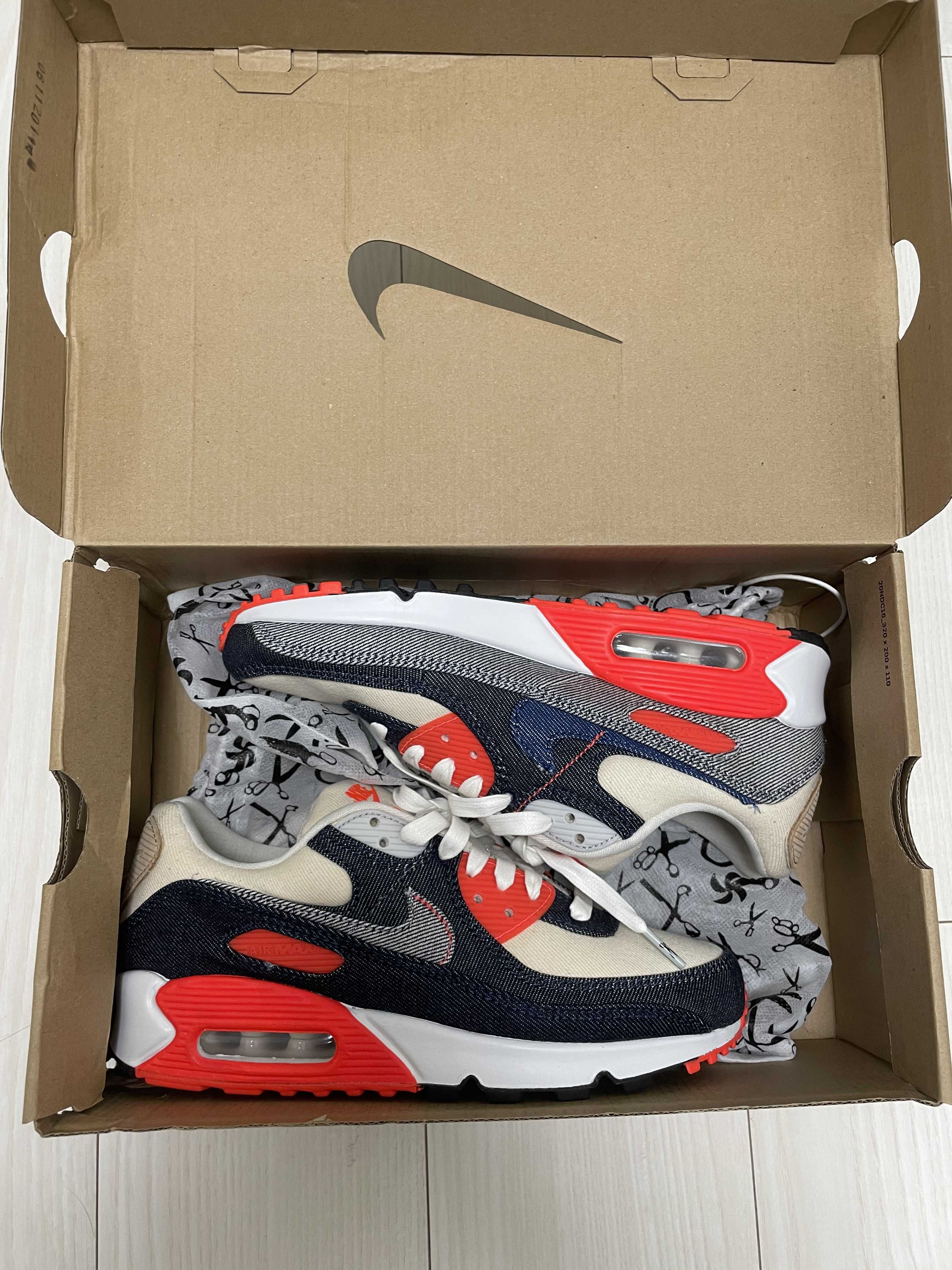 DENHAM × NIKE AIR MAX 90 "INFRARED"