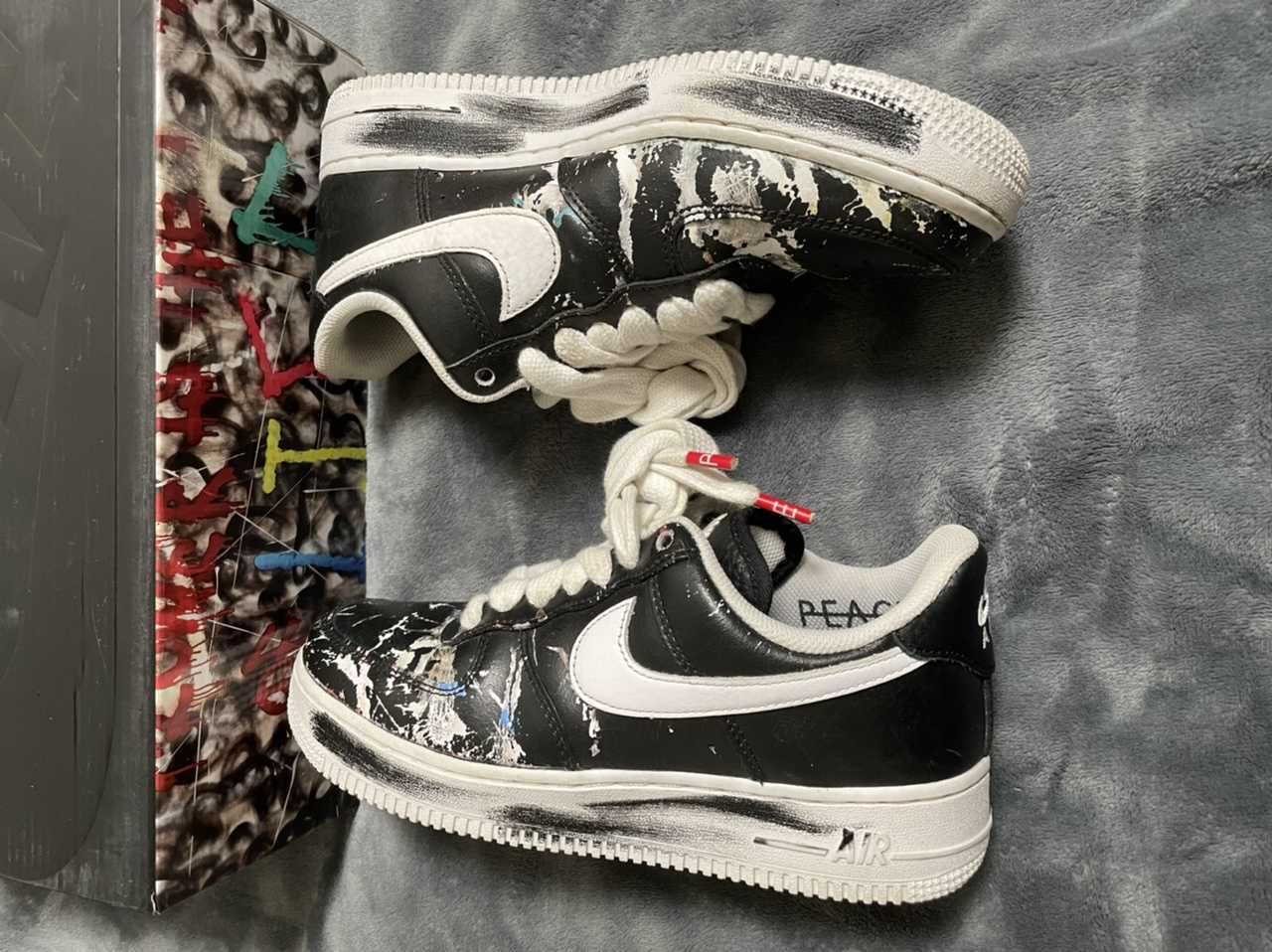 PEACEMINUSONE × Nike Air Force 1 Low Para Noise "Black" / G-DRAGON