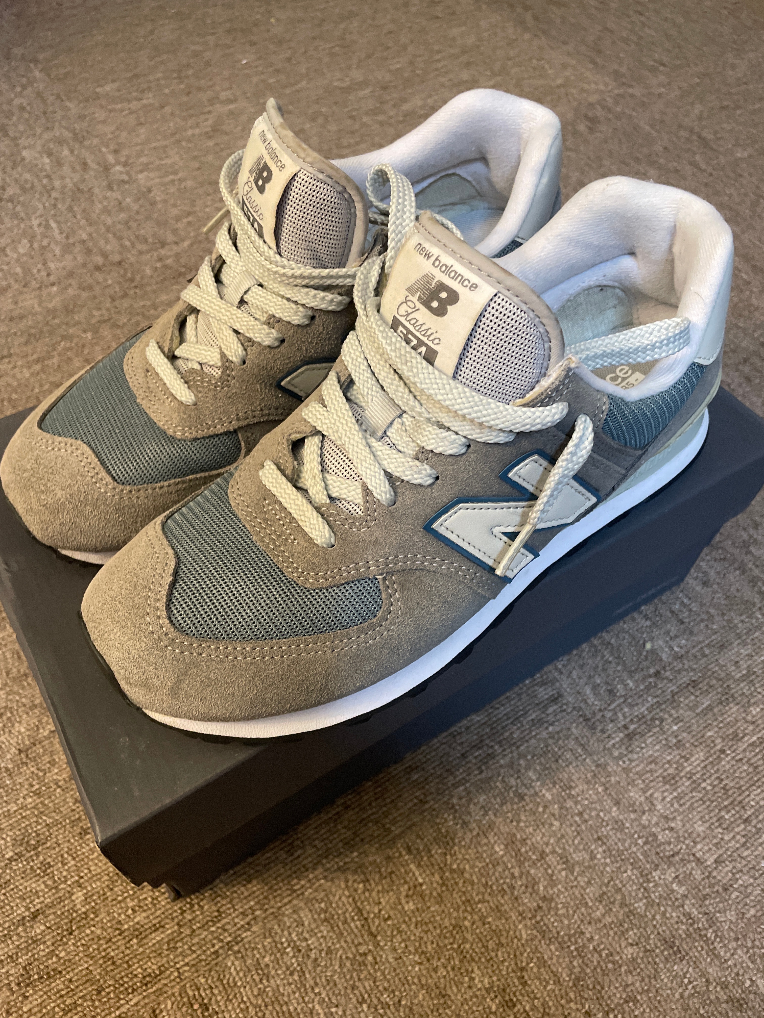 New Balance 574 "Steel Gray"