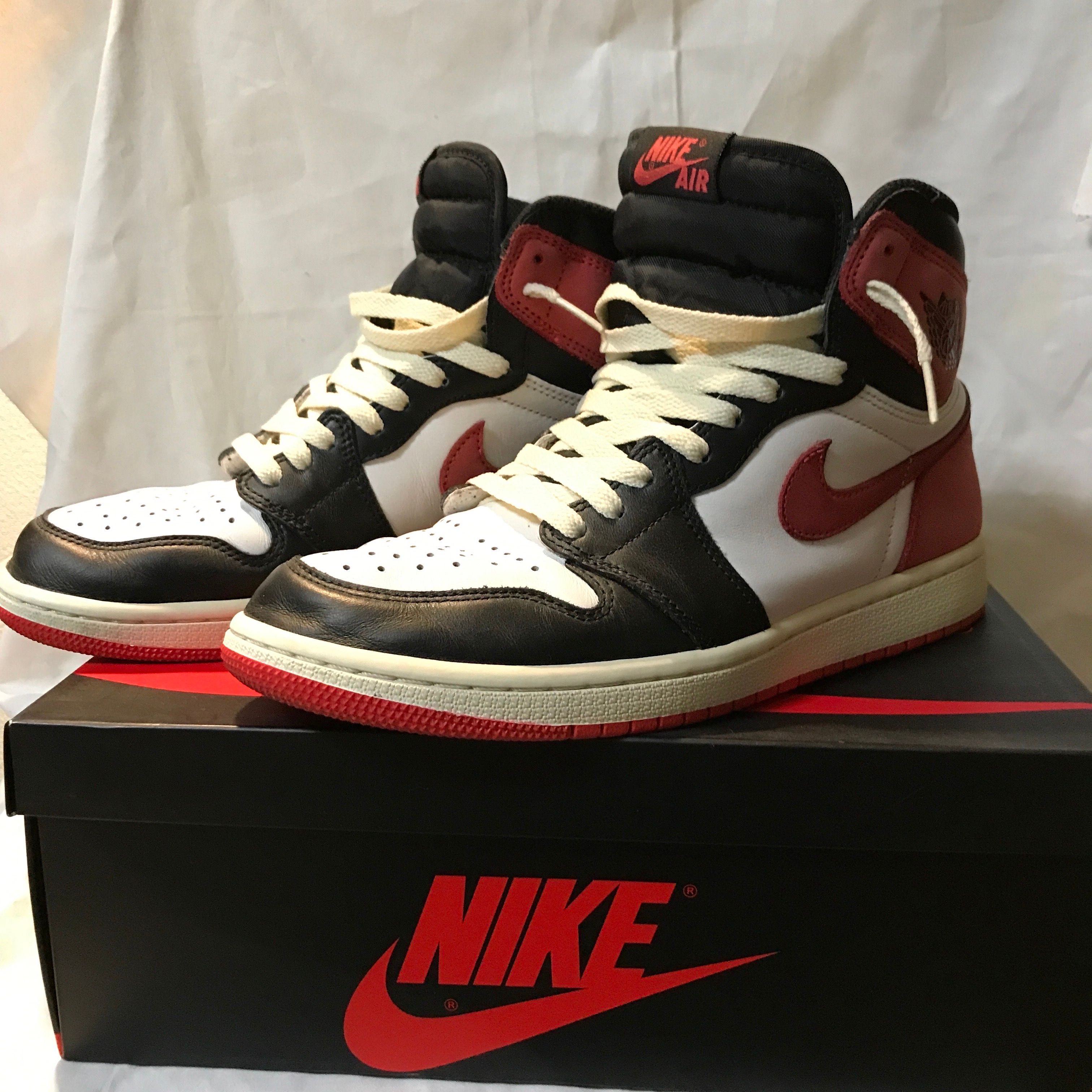 NIKE AIR JORDAN 1 RETRO HIGH "TRACK RED"