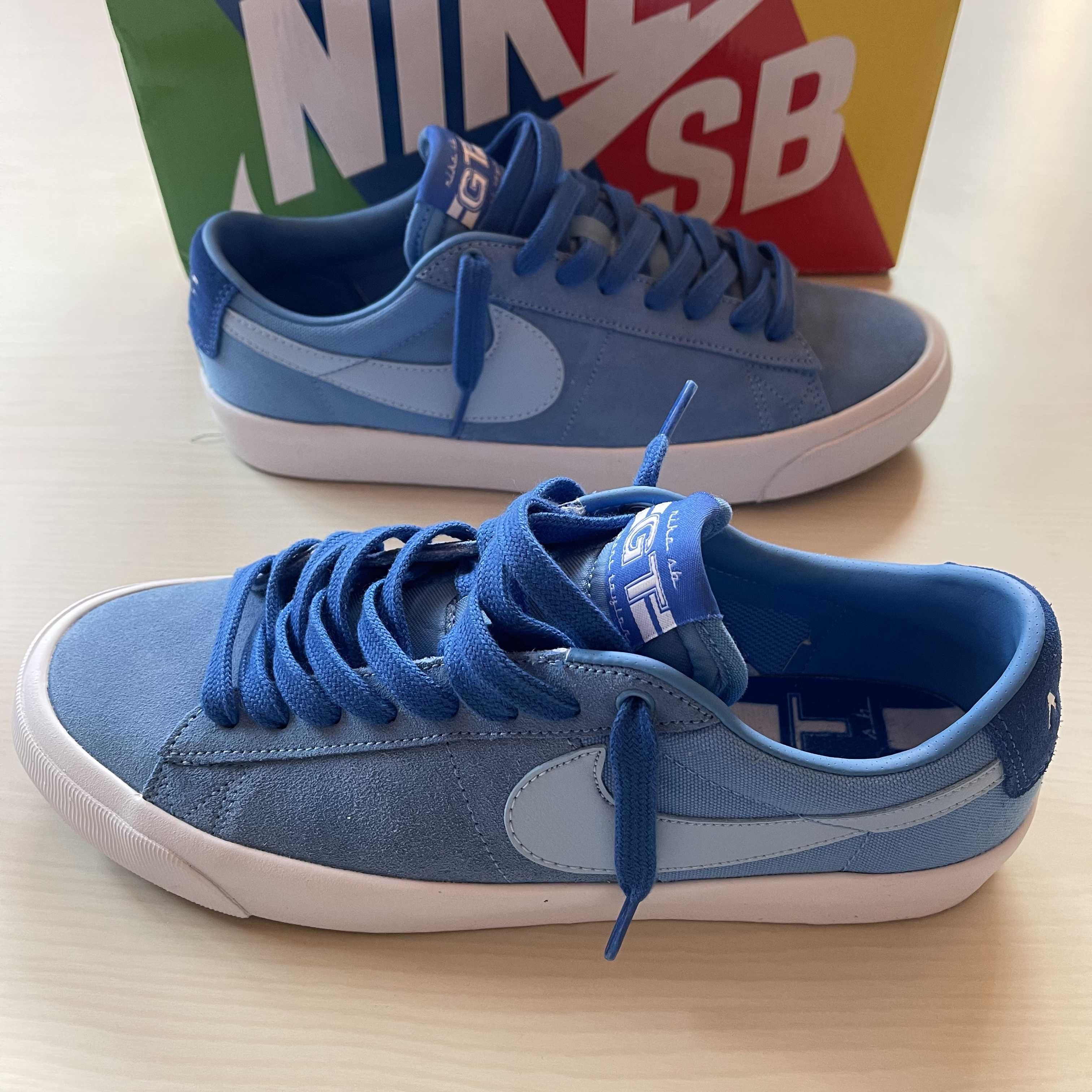 Nike SB Blazer Low GT "Psychic Blue/Signal Blue"