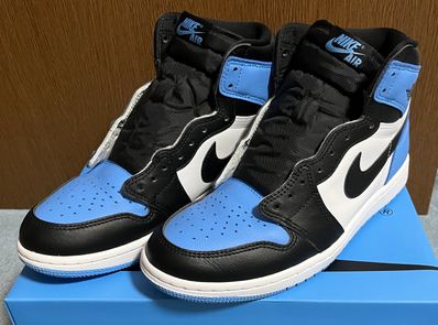Nike Air Jordan 1 Retro High OG "University Blue/UNC Toe"