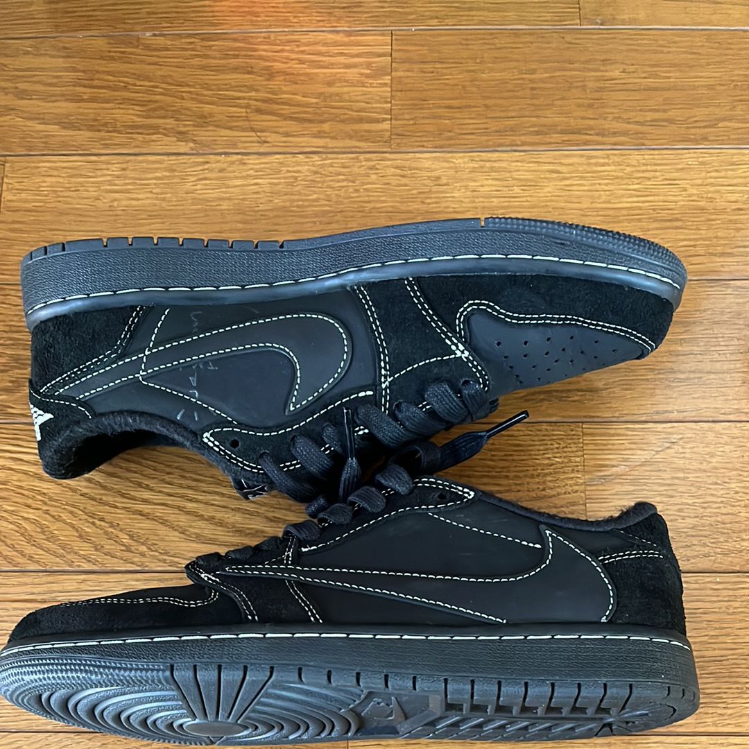 Travis Scott × Nike Air Jordan 1 Low OG SP "Black Phantom"