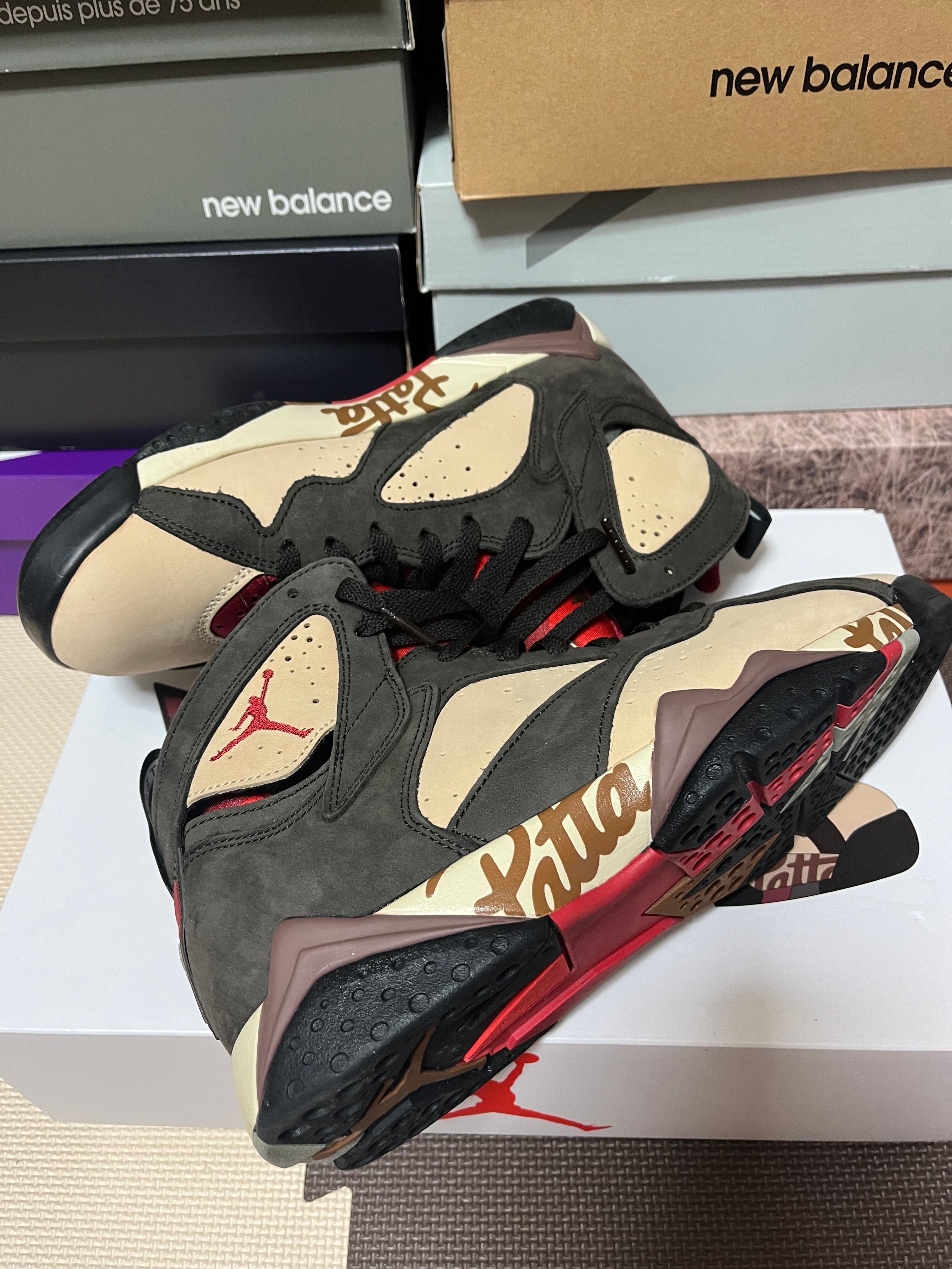 Patta × Nike Air Jordan 7 OG "Brown"