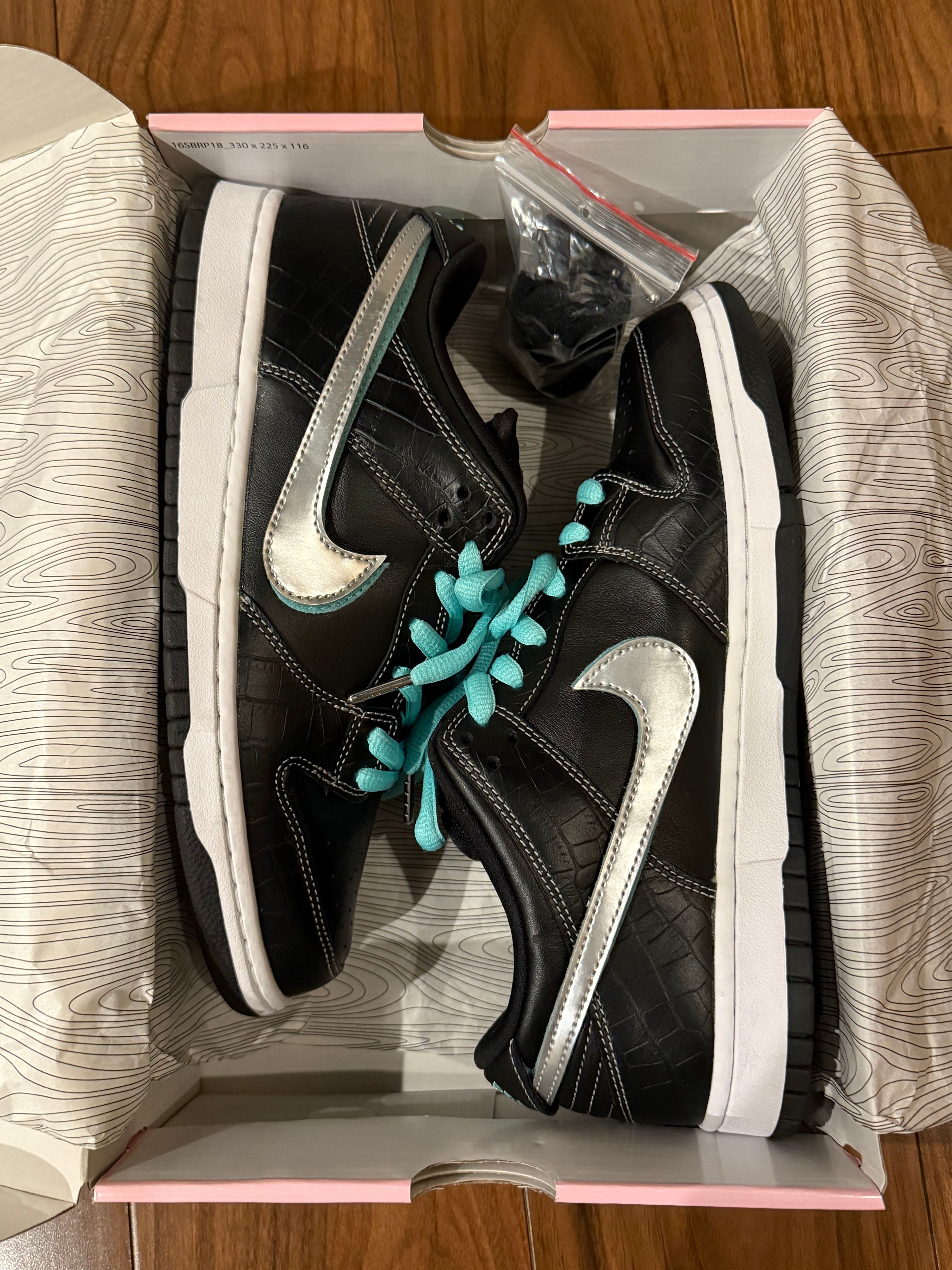 Diamond Supply Co. × Nike SB Dunk Low Pro "Black"