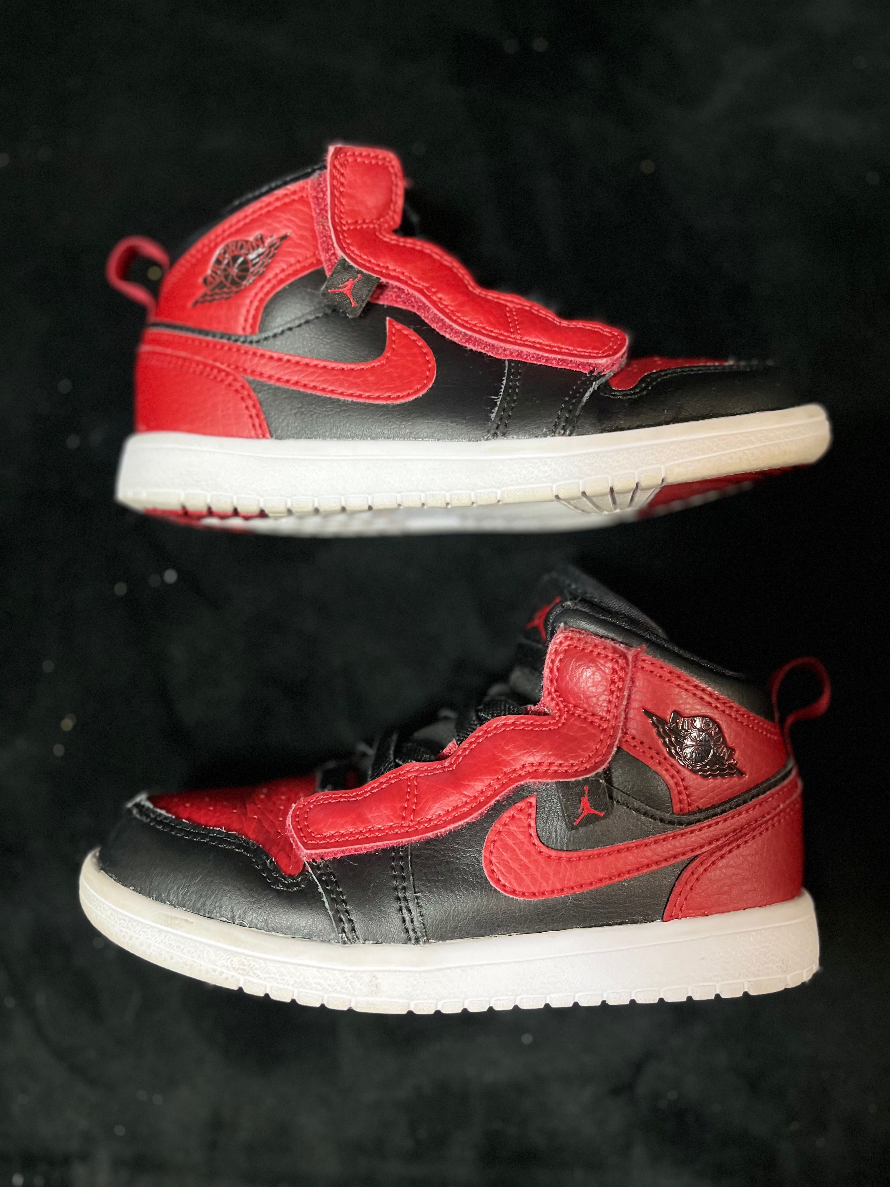 Nike PS Air Jordan 1 Mid "Bred"