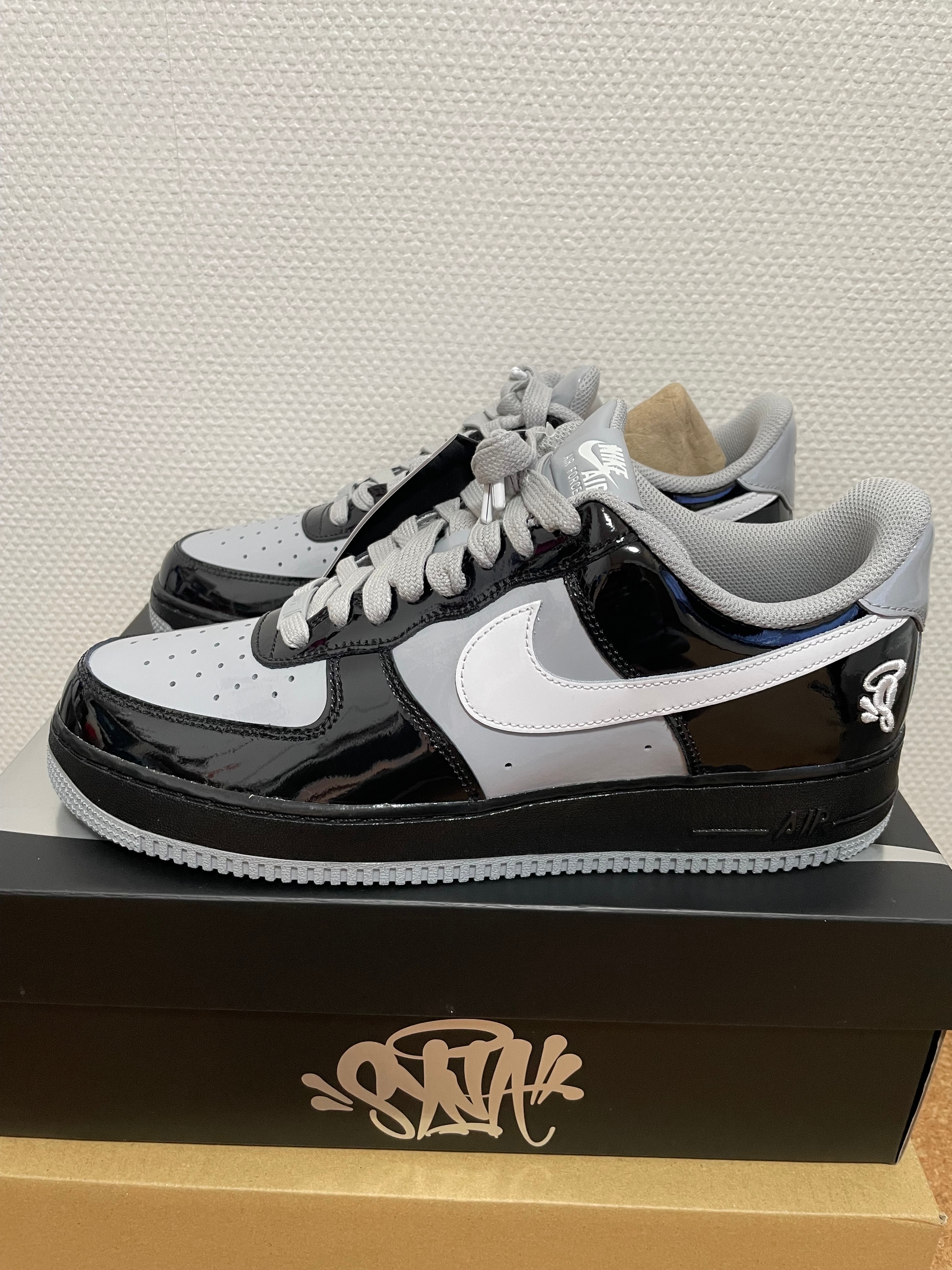 Central Cee × Nike Air Force 1 Low "Black/Light Smoke Grey"