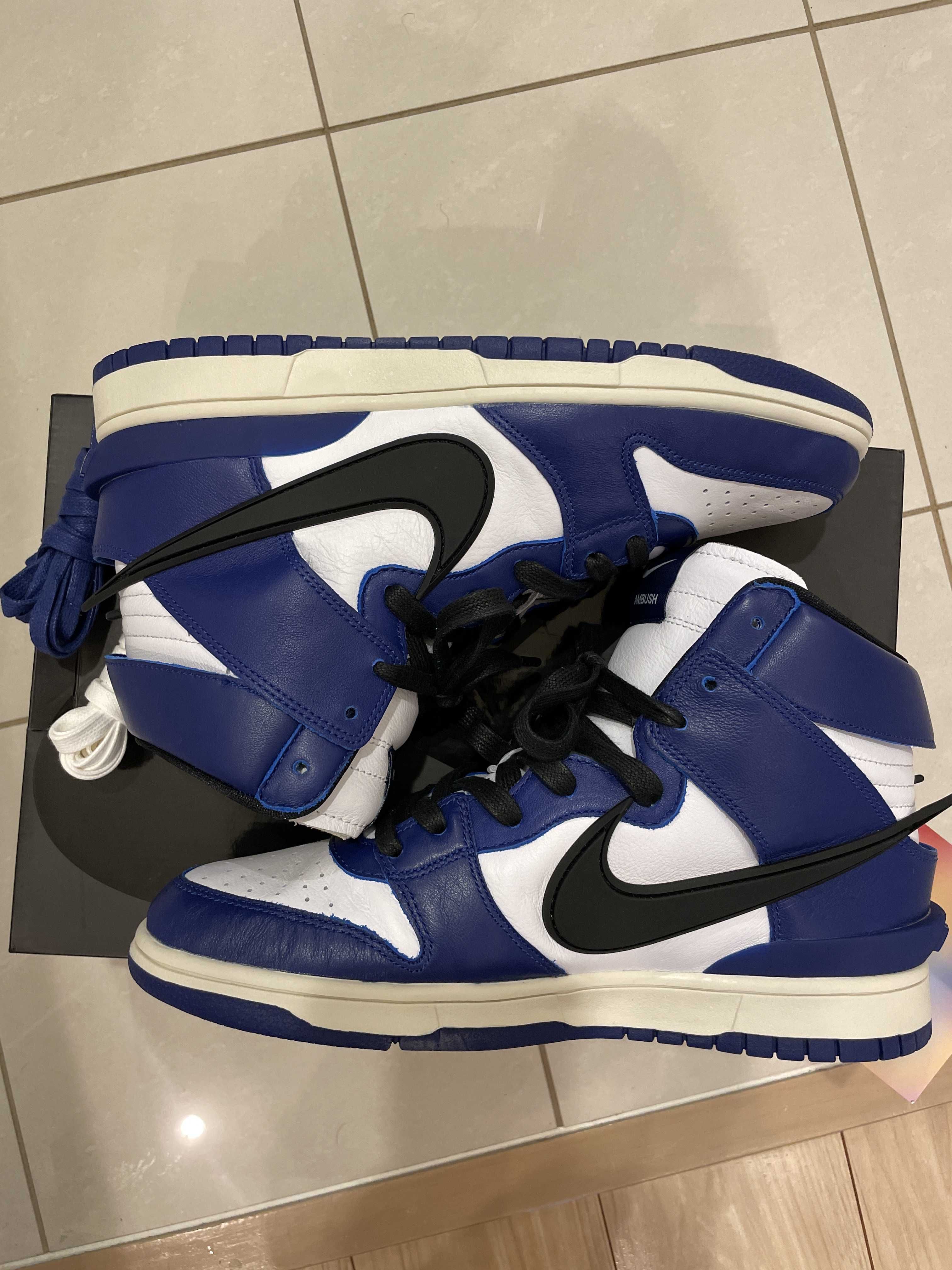 AMBUSH × NIKE DUNK HIGH "DEEP ROYAL"