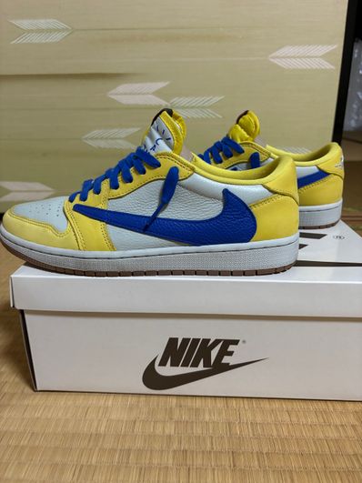 Travis Scott × Nike Women's Air Jordan 1 Retro Low OG "Canary"