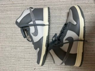 Nike Dunk High Retro SE Vintage "Light Bone and Tumbled Grey"