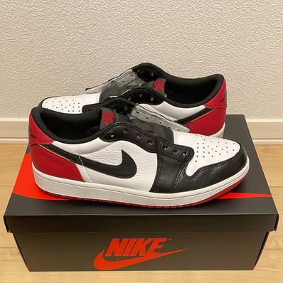 Nike Air Jordan 1 Retro Low OG "Black Toe"