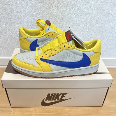 Travis Scott × Nike Women's Air Jordan 1 Retro Low OG "Canary"