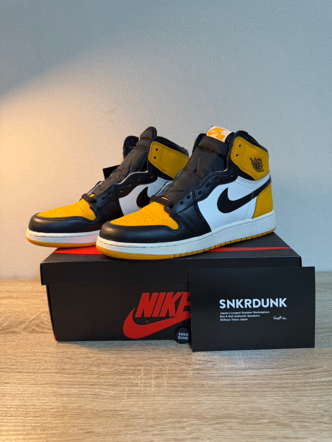 Nike GS Air Jordan 1 Retro High OG "Taxi"