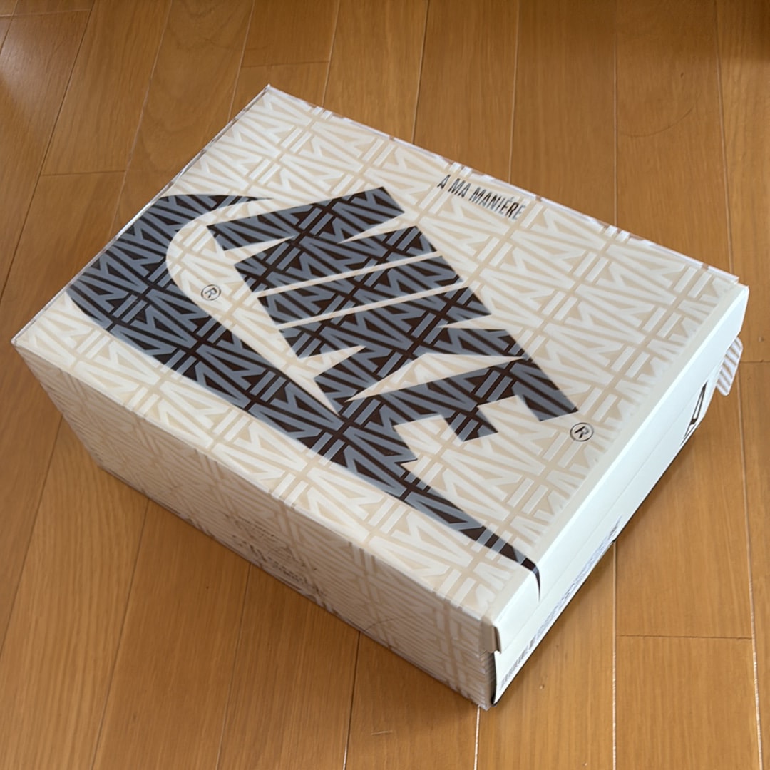 アママニエール × ナイキ エアジョーダン1 レトロ ハイ OG "セイルアンドバーガンディ"